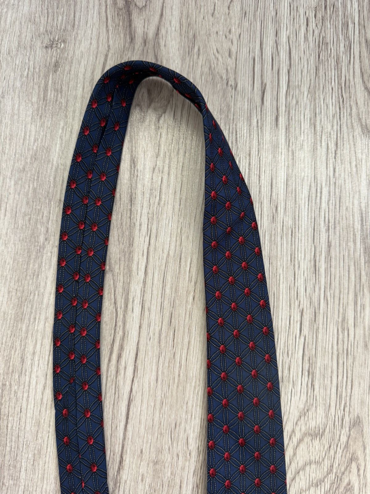 Hermes Hermes tie floral monogram silk Size ONE SIZE - 5 Thumbnail