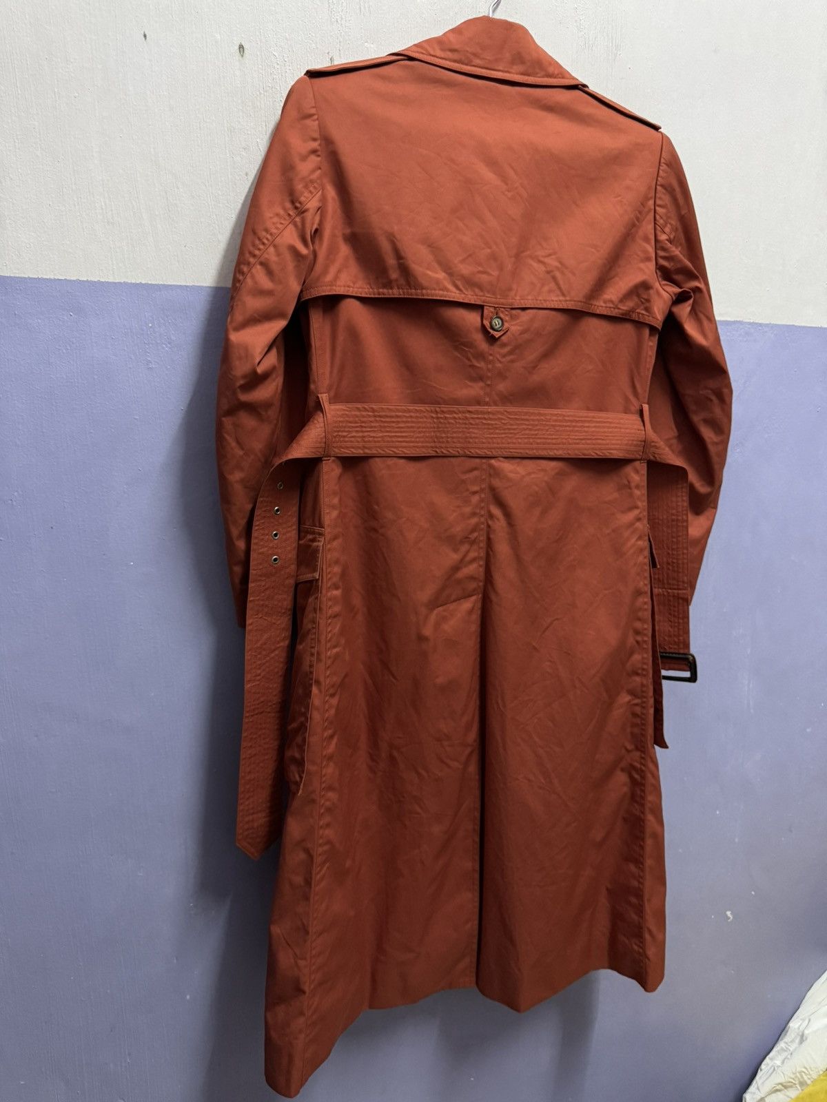 Yves Saint Laurent Yves Saint Laurent Double Breast Trench Coat Size S / US 4 / IT 40 - 18 Thumbnail