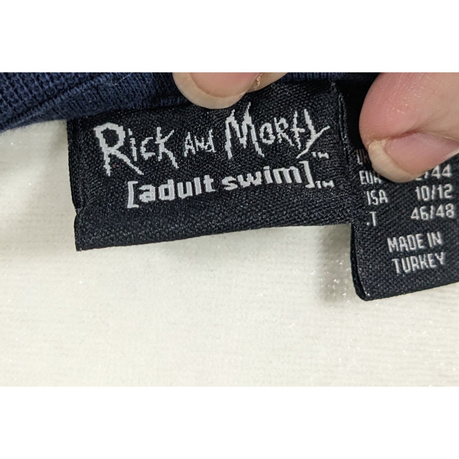 Other Rick & Morty Bah Humbug Blue Christmas Tee Size US L / EU 52-54 / 3 - 10 Thumbnail