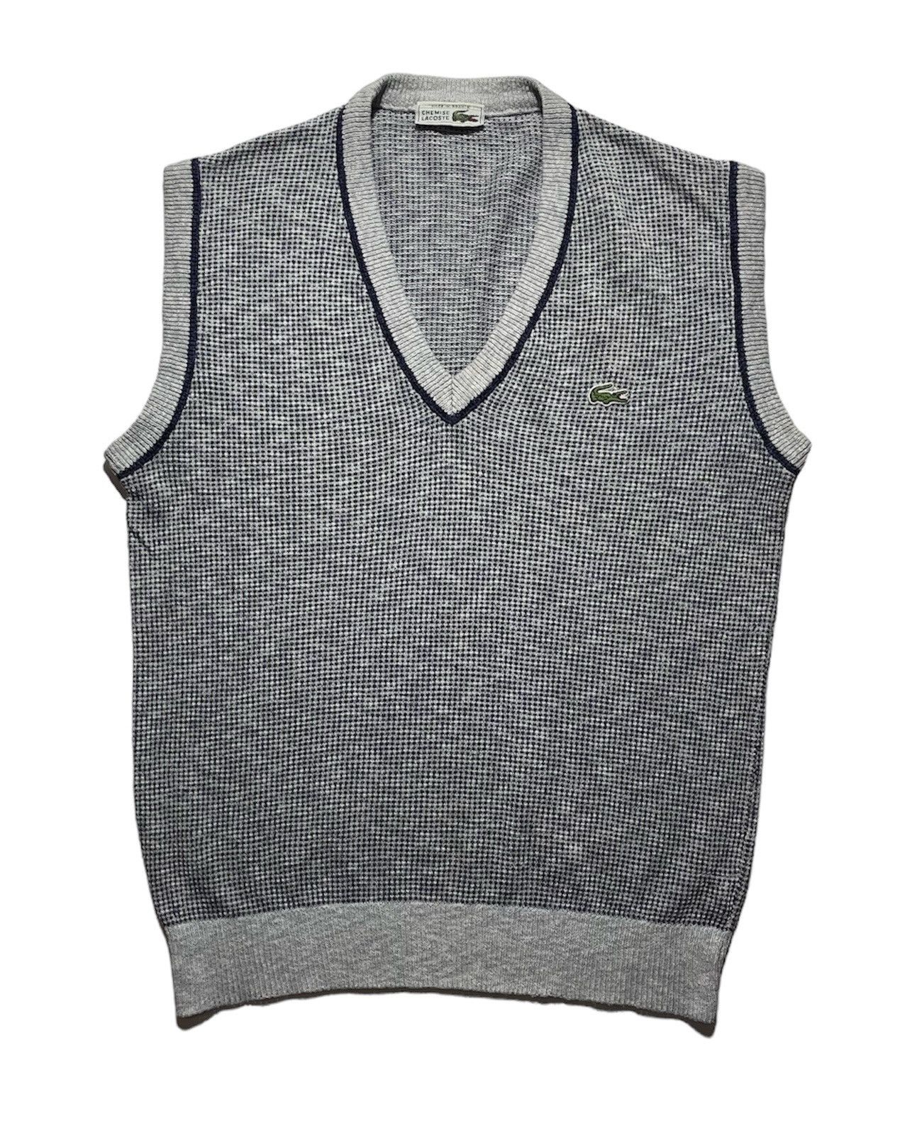 Lacoste newest mens grey Vest size large