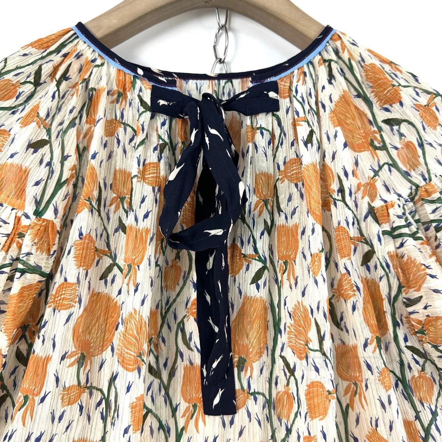 Chloe Chloe Tulip Print Short-Sleeve Top. Size XXS / US 00 / IT 34 - 6 Thumbnail