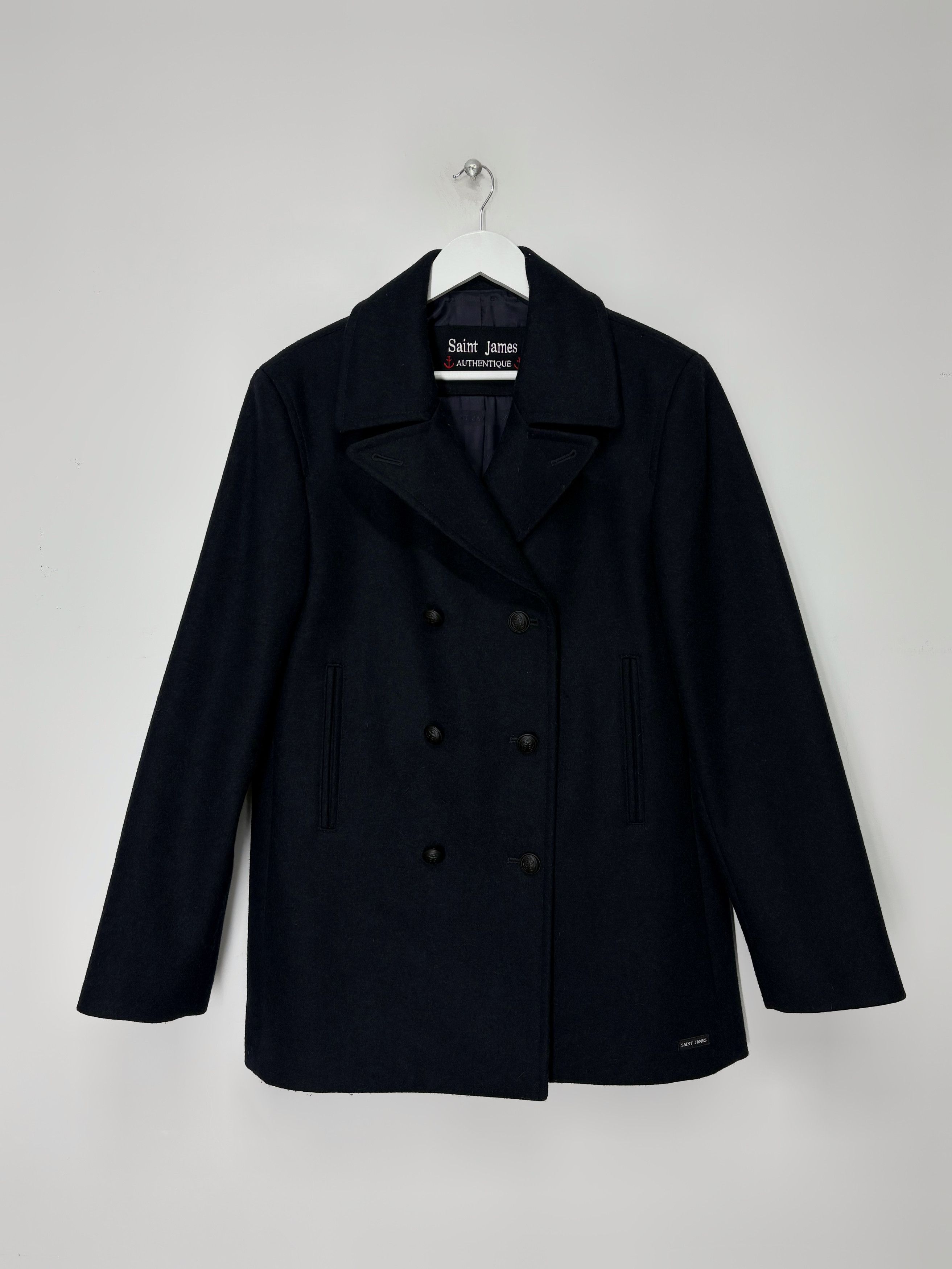 Saint James Saint James Galion Marine Officer Peacoat Double Breasted Size US S / EU 44-46 / 1 - 2 Thumbnail
