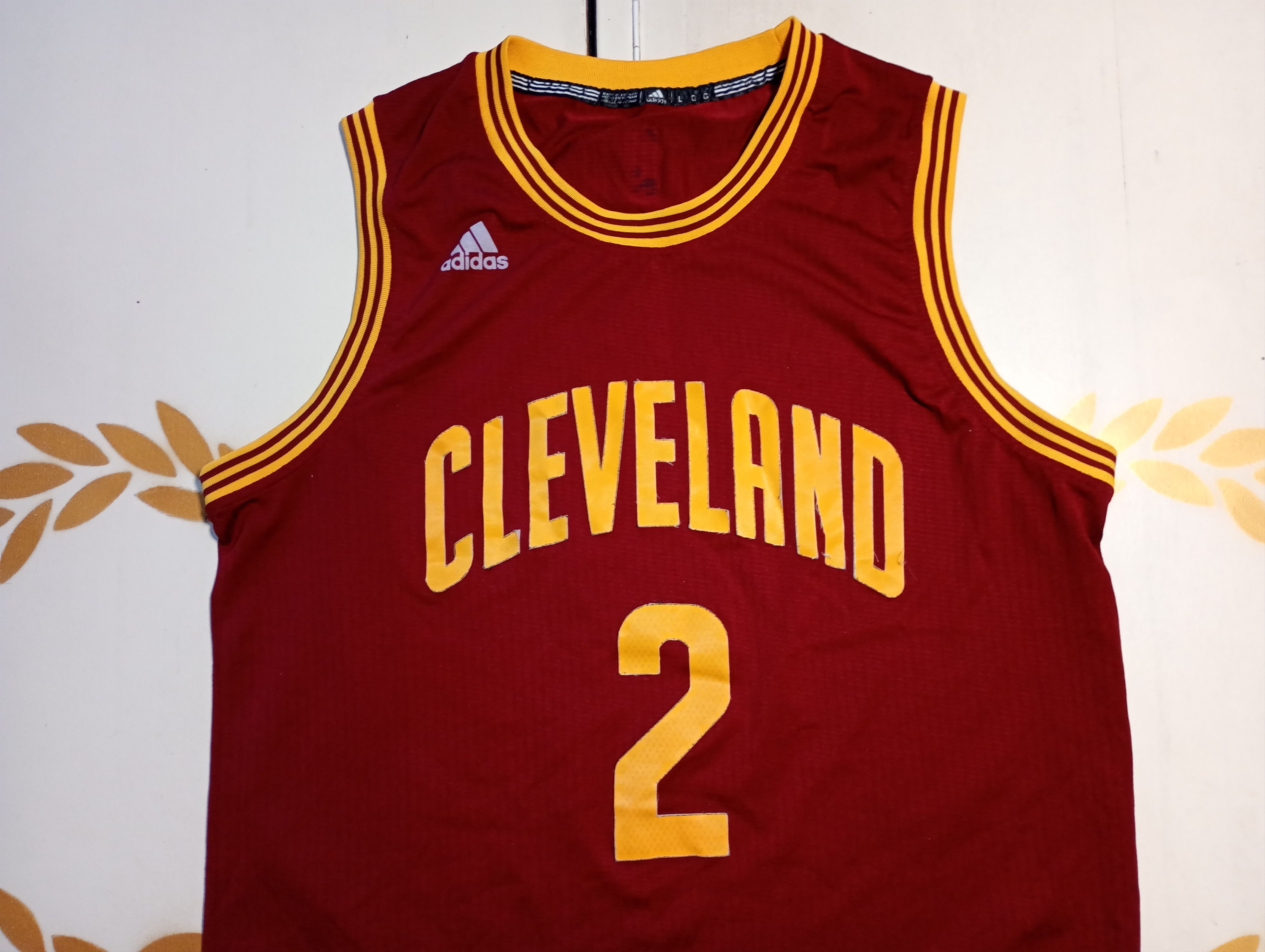 Adidas Adidas NBA Cleveland Cavaliers Jersey #2 Irving 2010-2011 Size US L / EU 52-54 / 3 - 4 Thumbnail