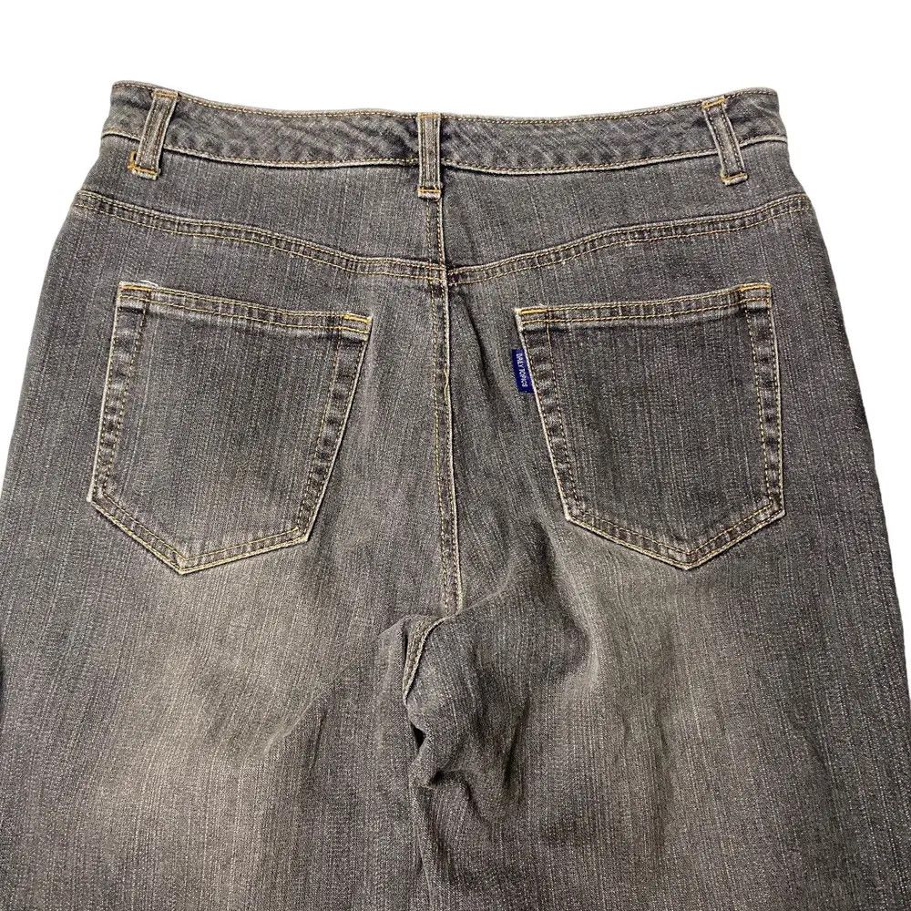 Tornado Mart 2000's Daily Topics Flared Washed Bootcut Jeans Size US 29 - 10 Thumbnail