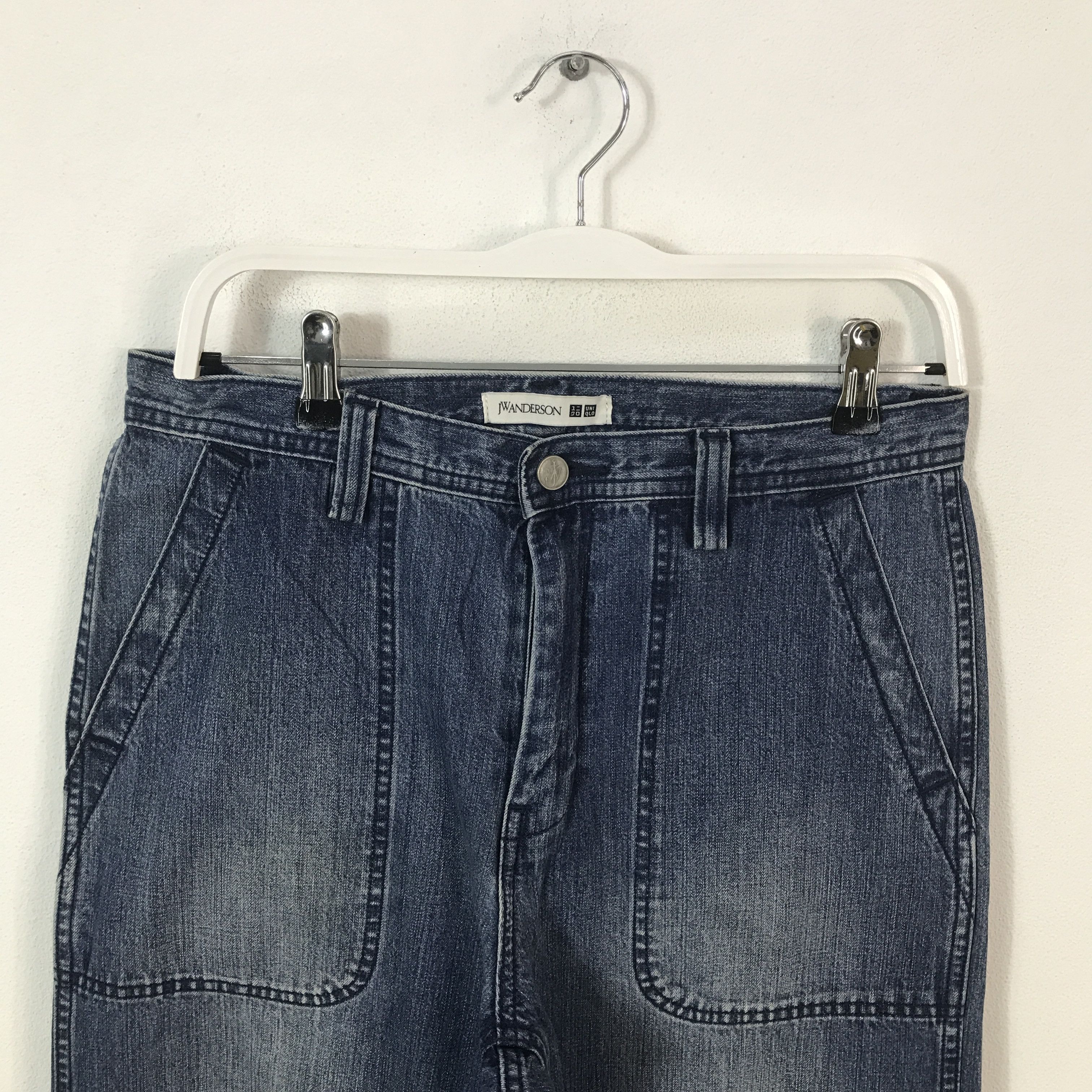 JW Anderson × Uniqlo jwanderson x Uniqlo Japan denim Jeans Size US 32 / EU 48 - 2 Thumbnail