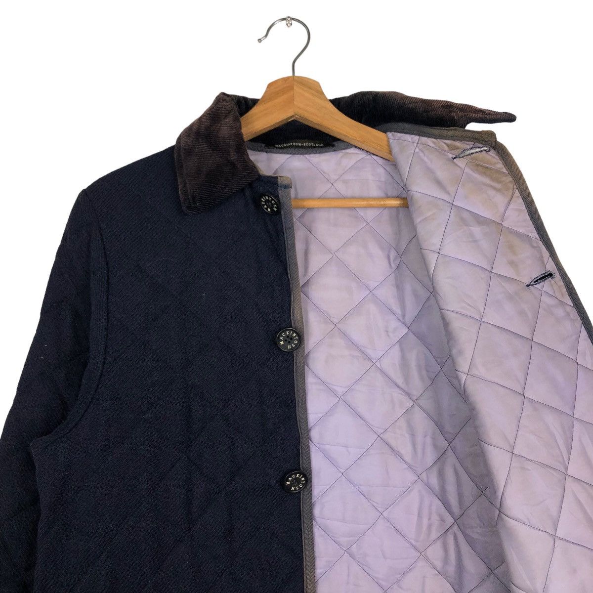 Issey Miyake 🔥Vintage Mackintosh Quilted Jacket Made in Scotland Size US M / EU 48-50 / 2 - 12 Thumbnail