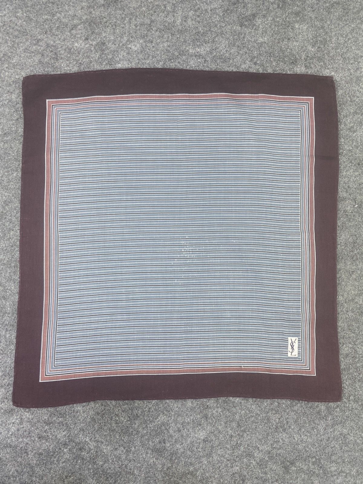 Vintage × Yves Saint Laurent Yves Saint Laurent Handkerchief / Bandana / Neckerchief-B033 Size ONE SIZE - 3 Thumbnail
