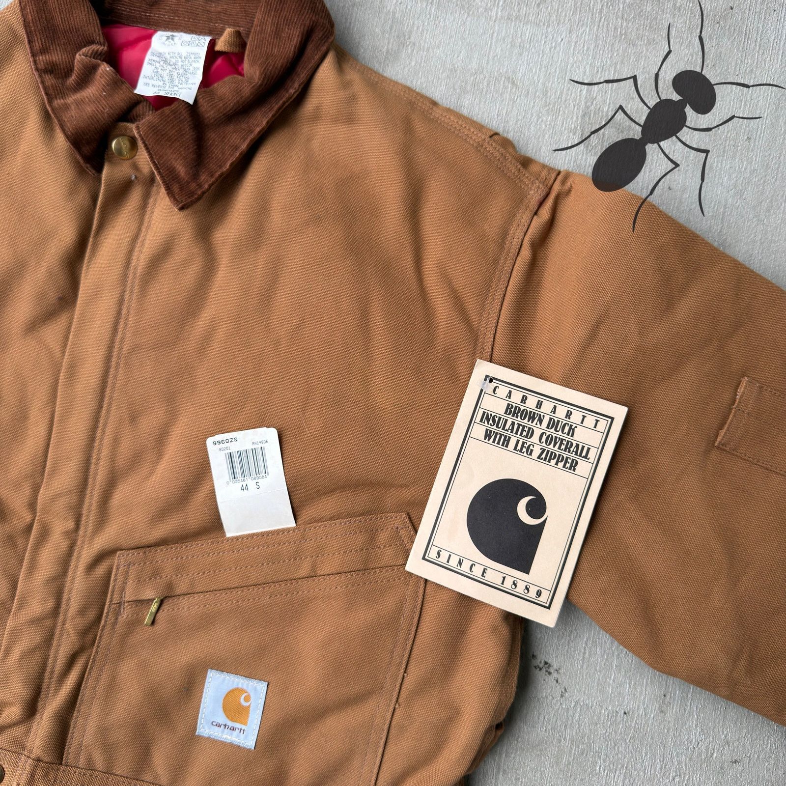 Carhartt × Vintage Carhartt brown cropped Detroit style work wear jacket Size US M / EU 48-50 / 2 - 3 Thumbnail