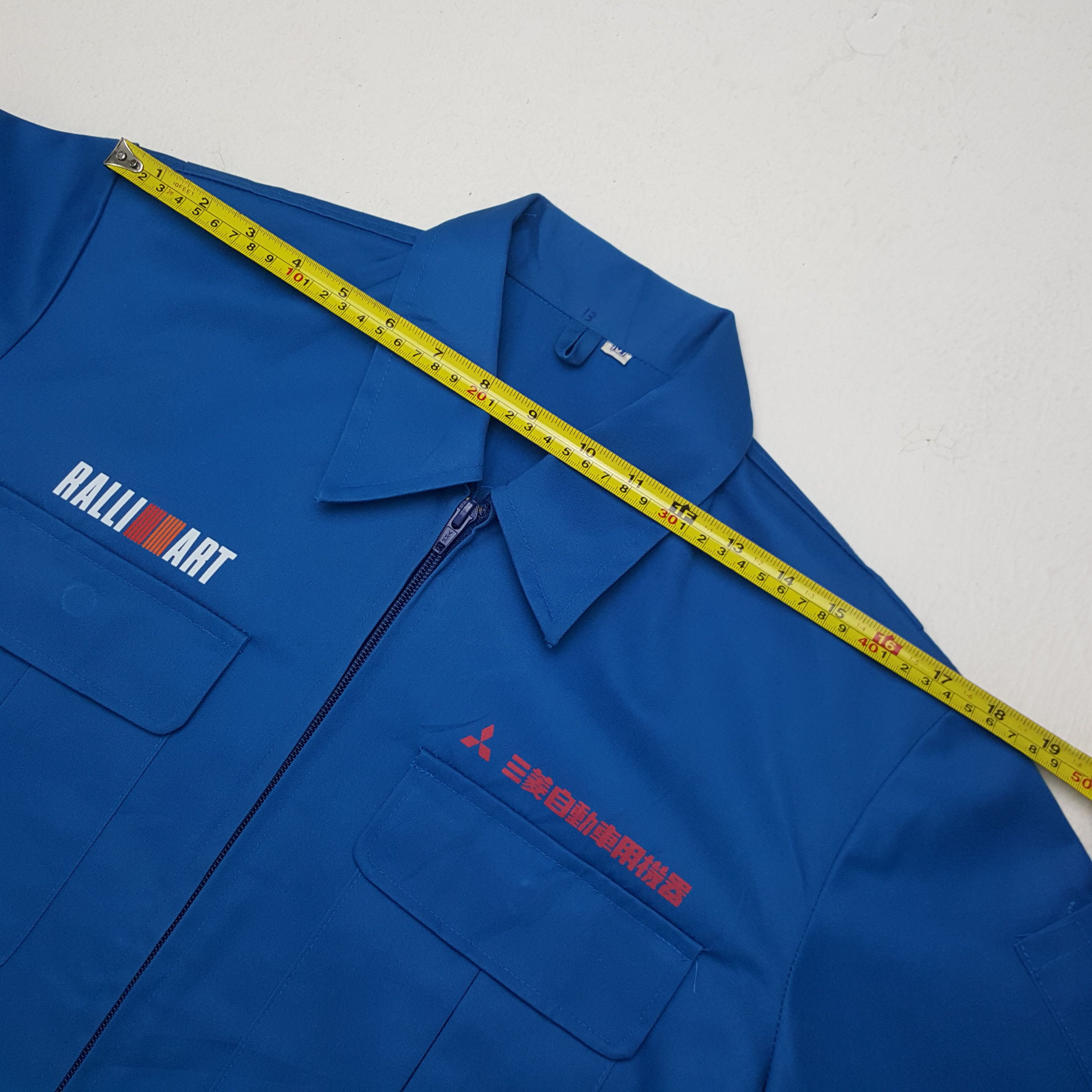 Japanese Brand × Vintage Vintage Mitsubishi Ralli Art Custom Art Worker Japan Jacket Size US S / EU 44-46 / 1 - 6 Thumbnail