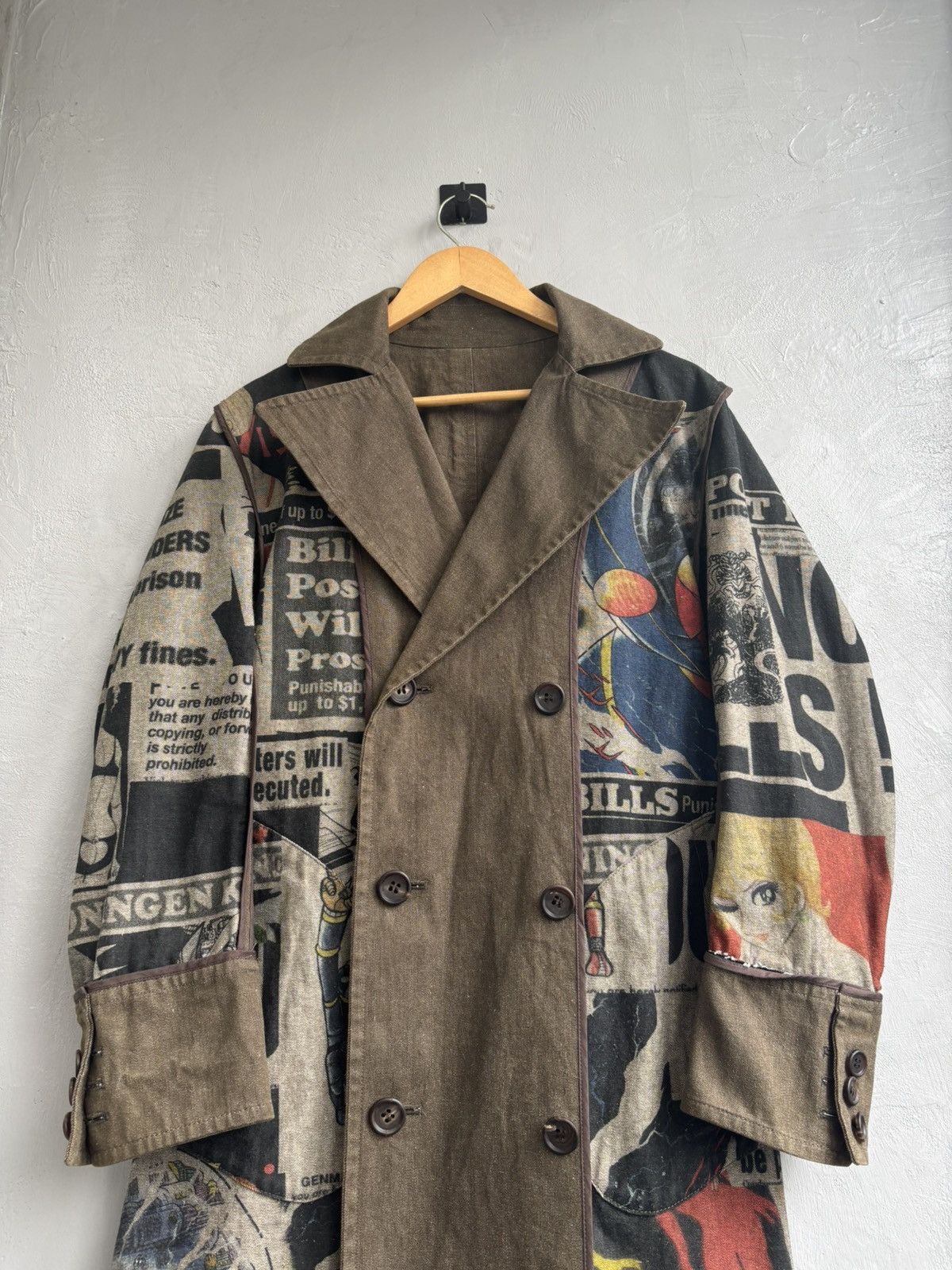 Yohji Yamamoto Yohji Yamamoto x Shotaro Ishinomori AW2007 Cyborg 009 coat Size US M / EU 48-50 / 2 - 5 Thumbnail