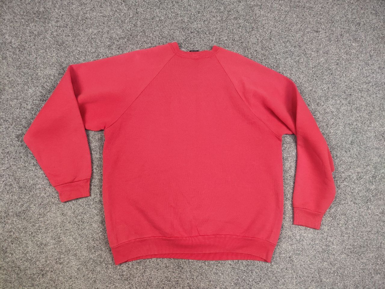 Vintage Vintage 80's Danbury Scouts Logo Red Faded Sweatshirt Size US XL / EU 56 / 4 - 15 Thumbnail