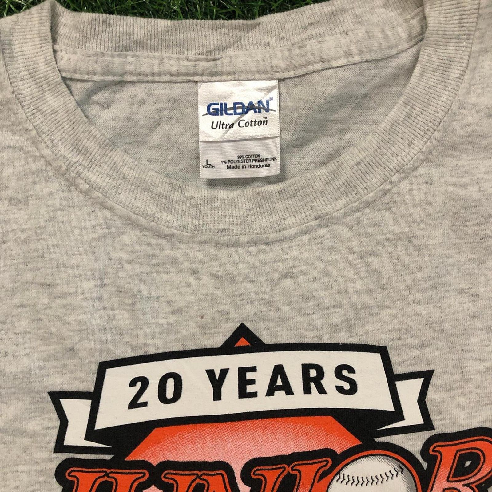Gildan Men’s Grey SF Junior Giants Graphic Baseball Tee Size US S / EU 44-46 / 1 - 3 Thumbnail