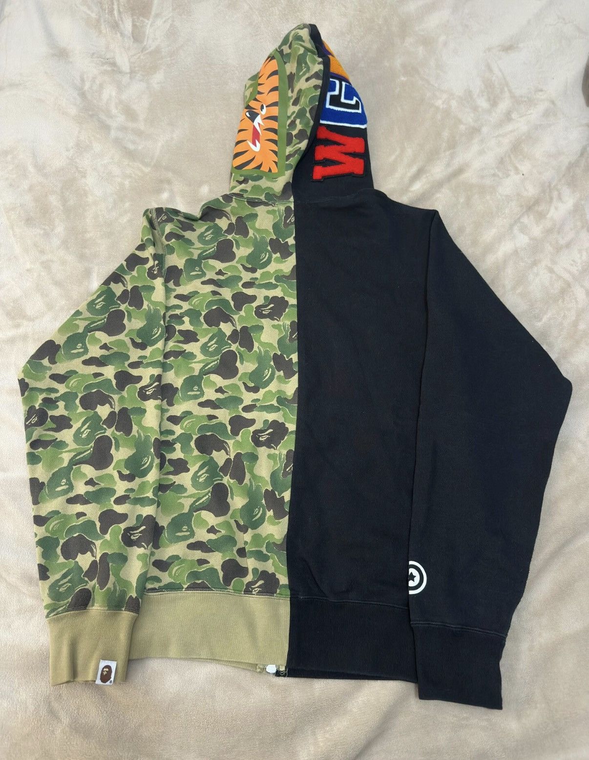 Bape BAPE Shark Color Block Camo Hoodie K5 Size US L / EU 52-54 / 3 - 2 Thumbnail