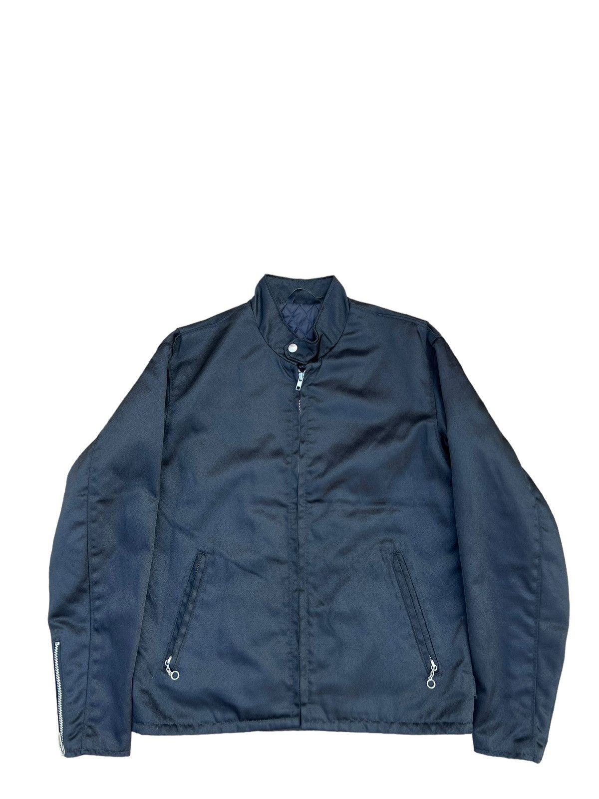 Schott Vintage Schott N.Y.C. Lot BNDL Black Nylon Racer Jacket Size US M / EU 48-50 / 2 - 1 Thumbnail