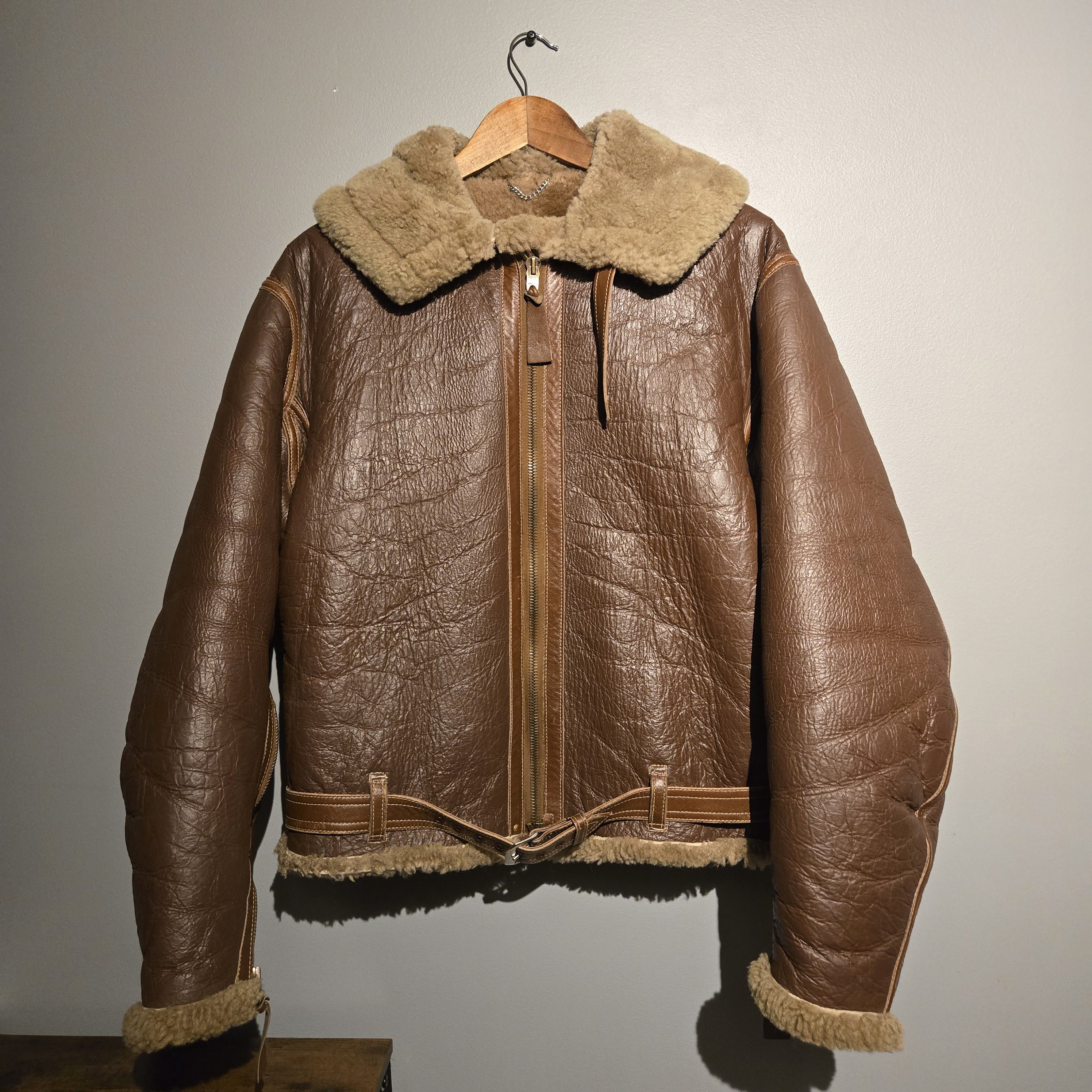 Eastman Leather Clothing Rare Eastman Leather Clo. 1940 Battle of Britain RAF Jacket Size US XL / EU 56 / 4 - 3 Thumbnail