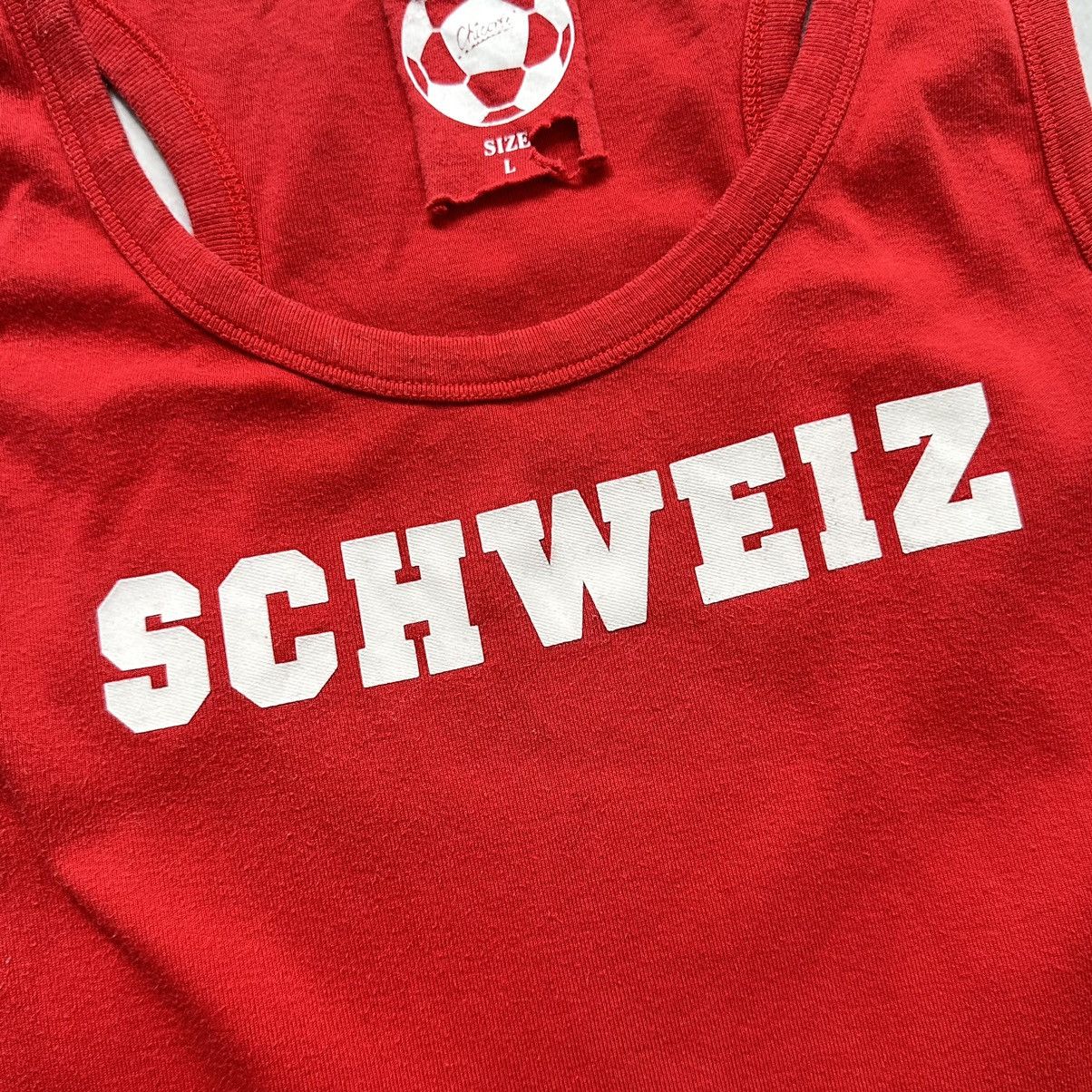 Hysteric Glamour × If Six Was Nine × Puma Y2K Soccer Schweiz Hysteric Glamour Vibe T Shirt Switzerland Size US L / EU 52-54 / 3 - 5 Thumbnail