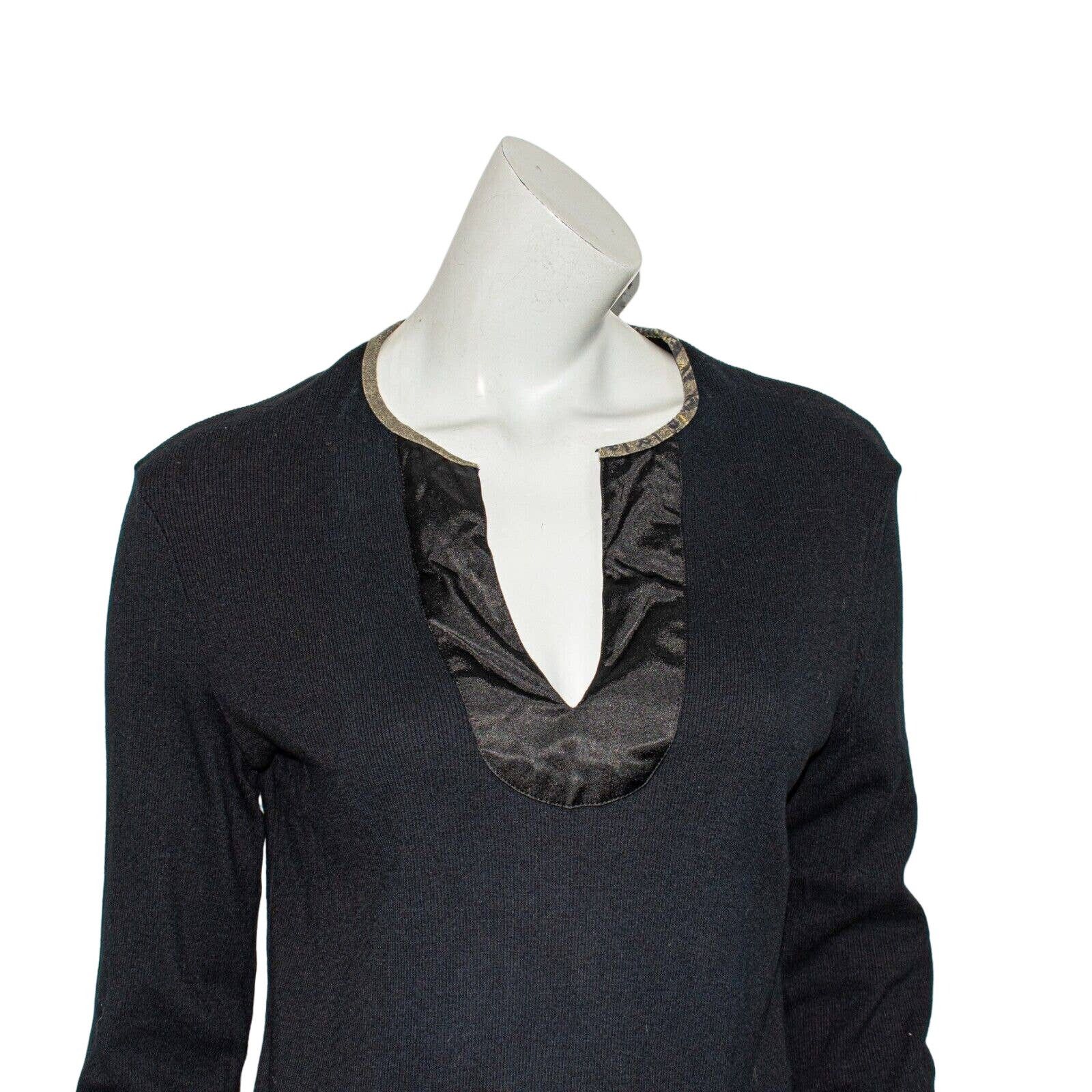Just Cavalli JUST CAVALLI Split Neck Pullover Shirt in knit Size 54 Size XXL / US 16-18 / IT 52-54 - 8 Thumbnail
