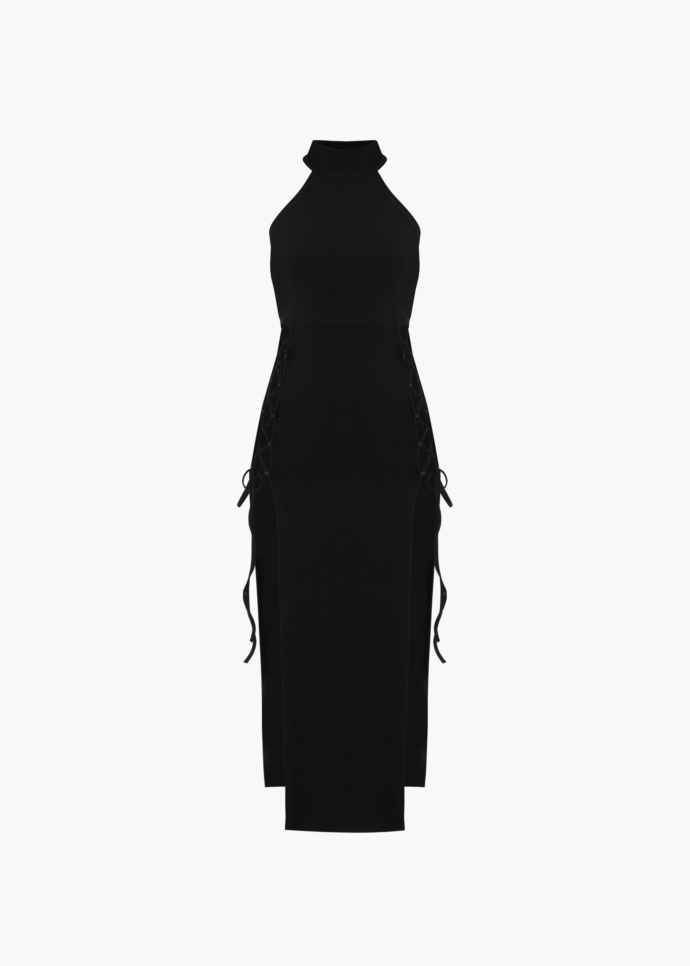 DRESS WITH LACING HANABI
