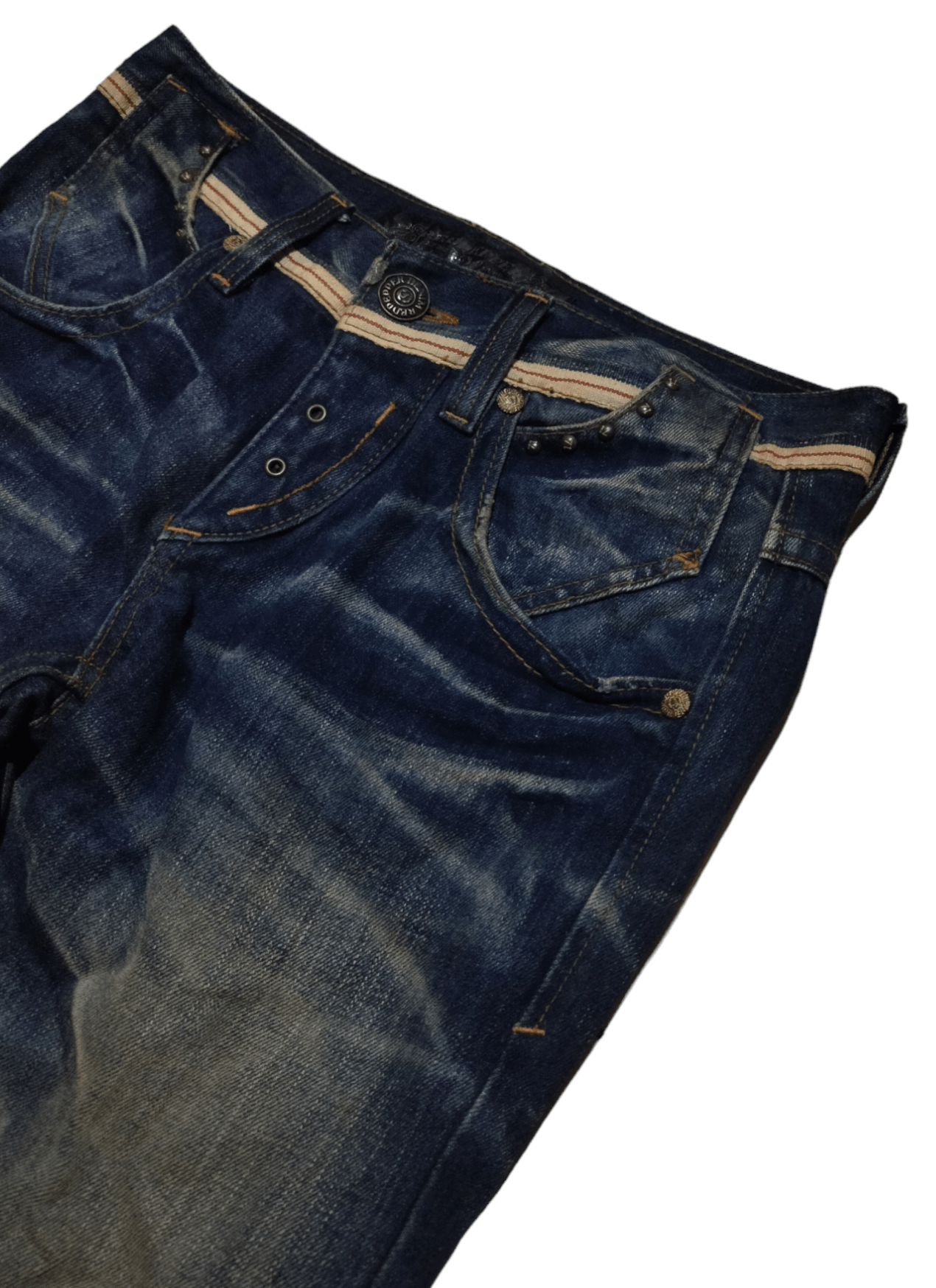 KMRii Red Pepper wash whisker Denim Size US 31 - 8 Thumbnail