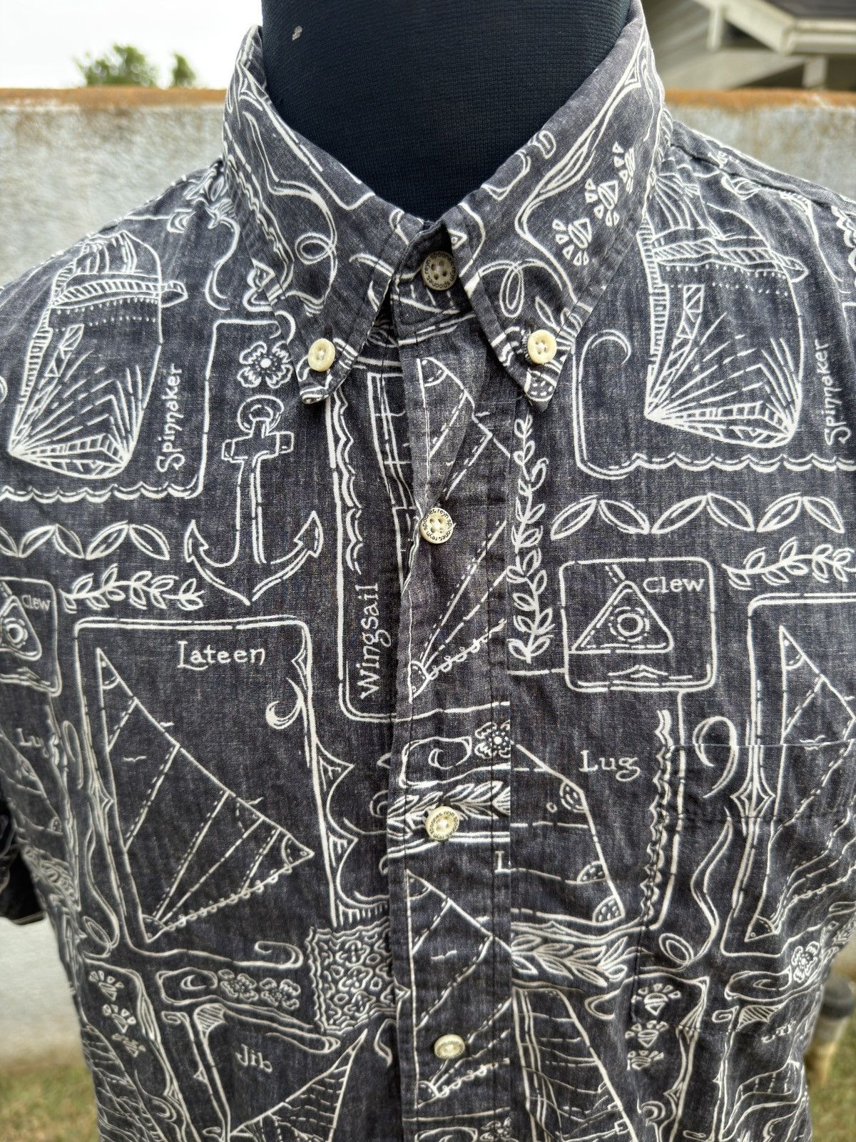 Reyn Spooner PreOwned Reyn Spooner Tailored Fit Blue Hawaiian Men's L Size US L / EU 52-54 / 3 - 3 Thumbnail