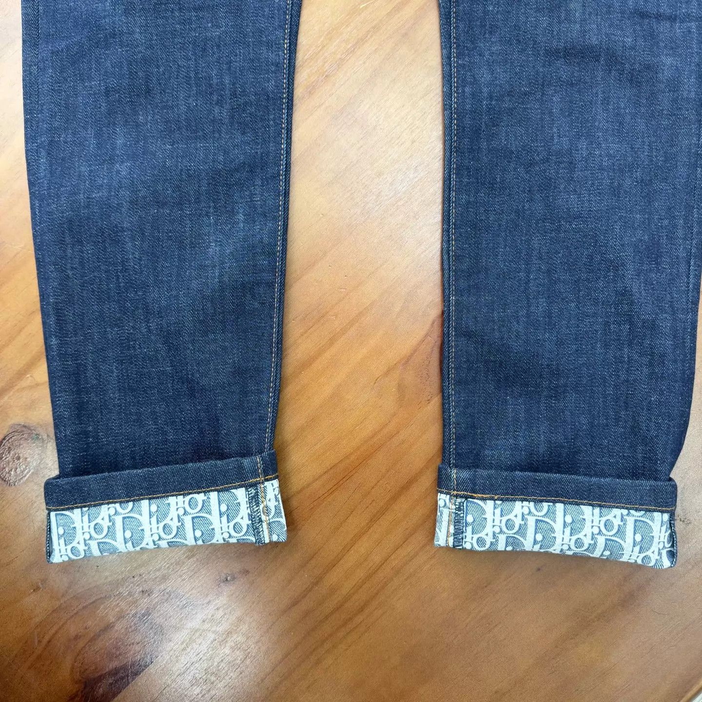 Dior Dior All Over Print Cuffed Jeans 30 Size US 30 / EU 46 - 4 Thumbnail