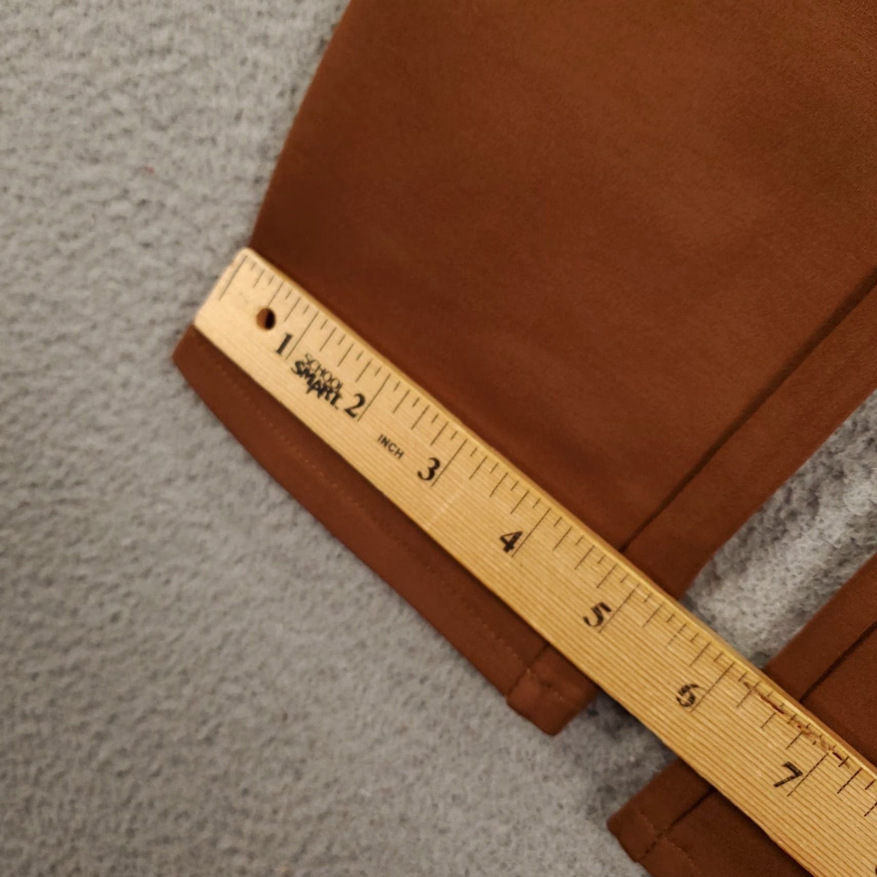 Vintage VINTAGE Chico's Womens Slim Ankle Pants 2XS Brown Ponte Casual Stretch City Fall Size 26" / US 2 / IT 38 - 5 Thumbnail