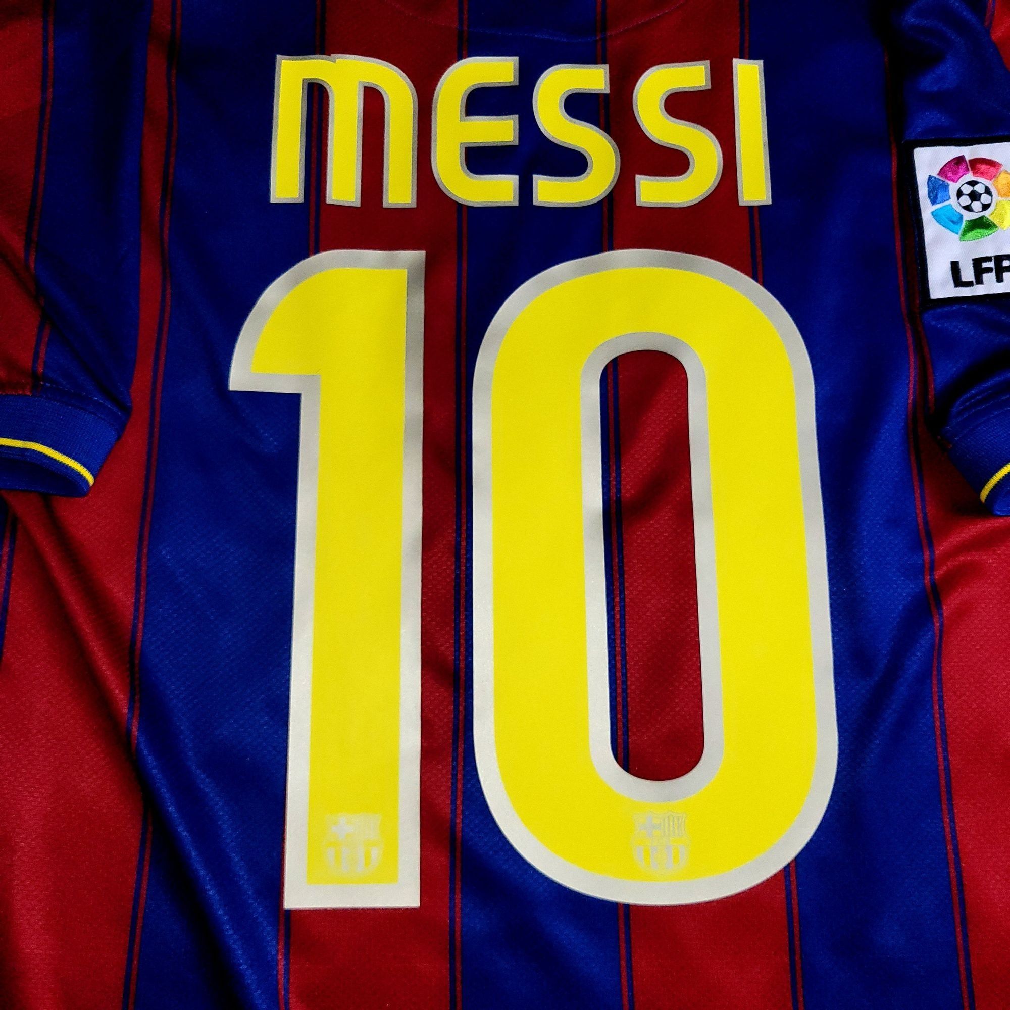 Nike Messi Barcelona 2009 2010 Soccer Jersey XL Size US XL / EU 56 / 4 - 3 Thumbnail