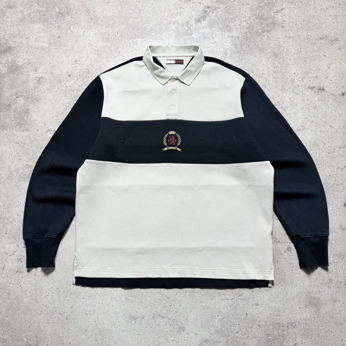 Tommy Hilfiger Tommy Hilfiger Rugby Polo Longsleeve Size US L / EU 52-54 / 3 - 1 Thumbnail