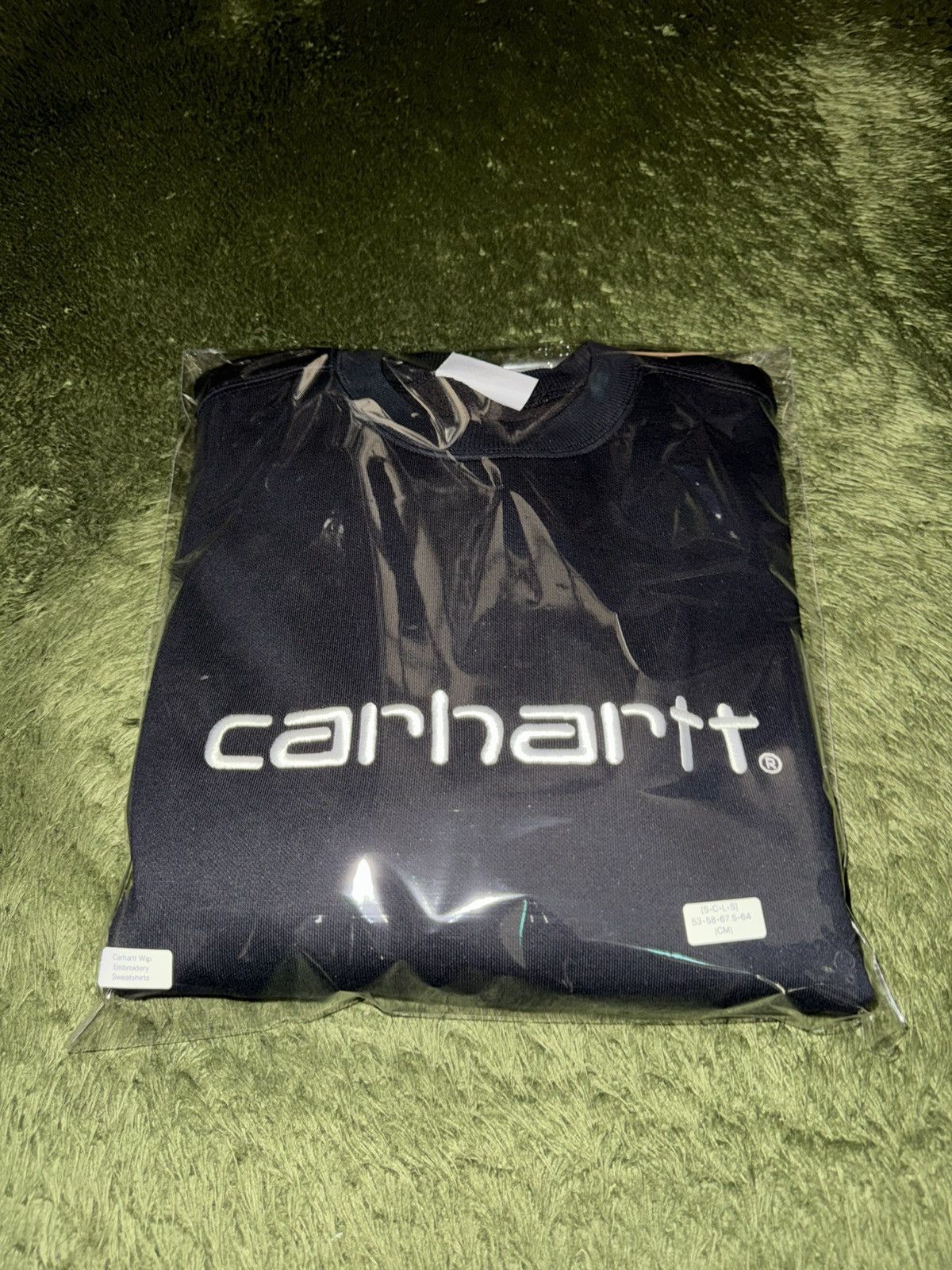 Carhartt Wip Carhartt WIP Embroidered Soft Touch Sweatshirt Black Size US XL / EU 56 / 4 - 11 Thumbnail
