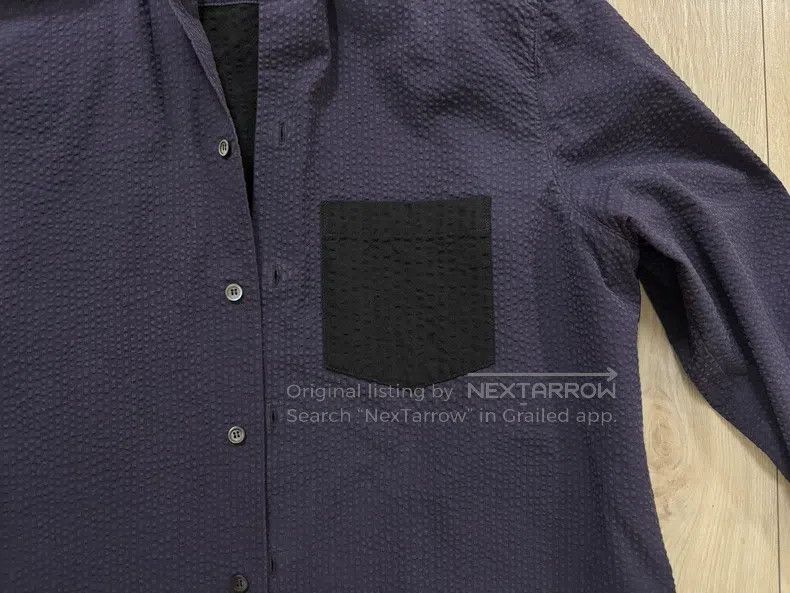 Loewe Loewe size 39 Hooded Patchwork Shirt Size US XS / EU 42 / 0 - 4 Thumbnail