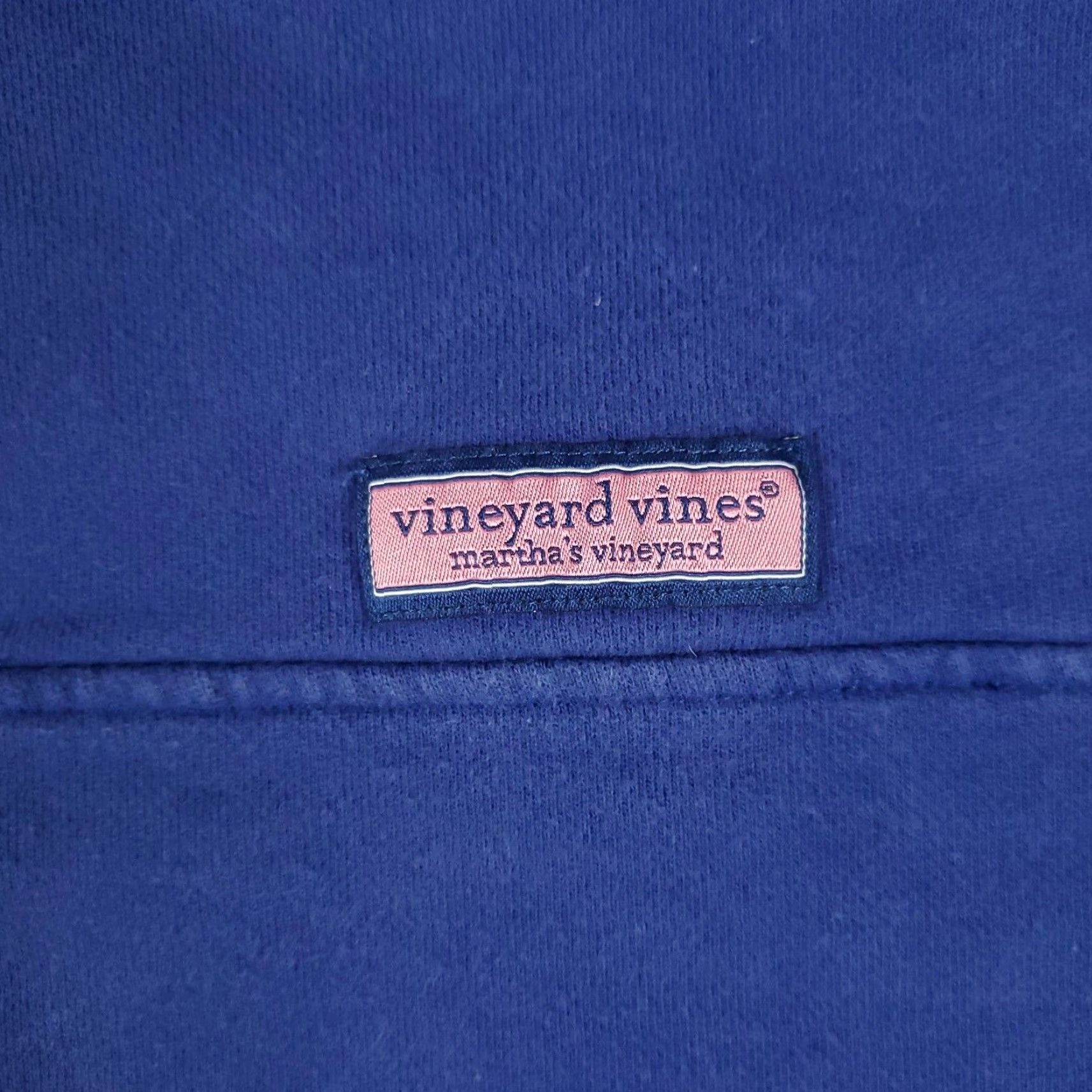 Vineyard Vines Vineyard Vines Blue Pullover Sweater Adult Medium Long Sleeve 1/4 Zip Mens Size US M / EU 48-50 / 2 - 2 Thumbnail
