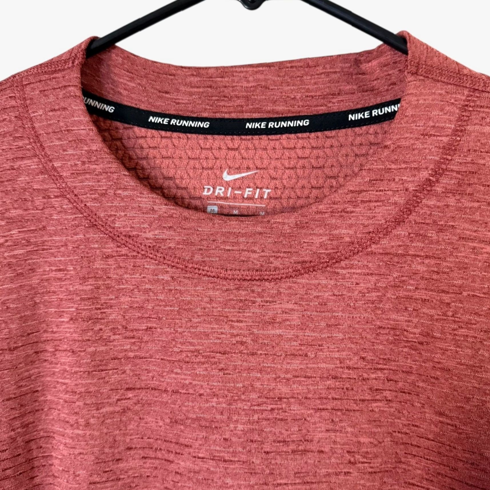 Nike Nike Sphere Element Running Shirt Rust Red Women's M Athletic Activewear Size M / US 6-8 / IT 42-44 - 5 Thumbnail