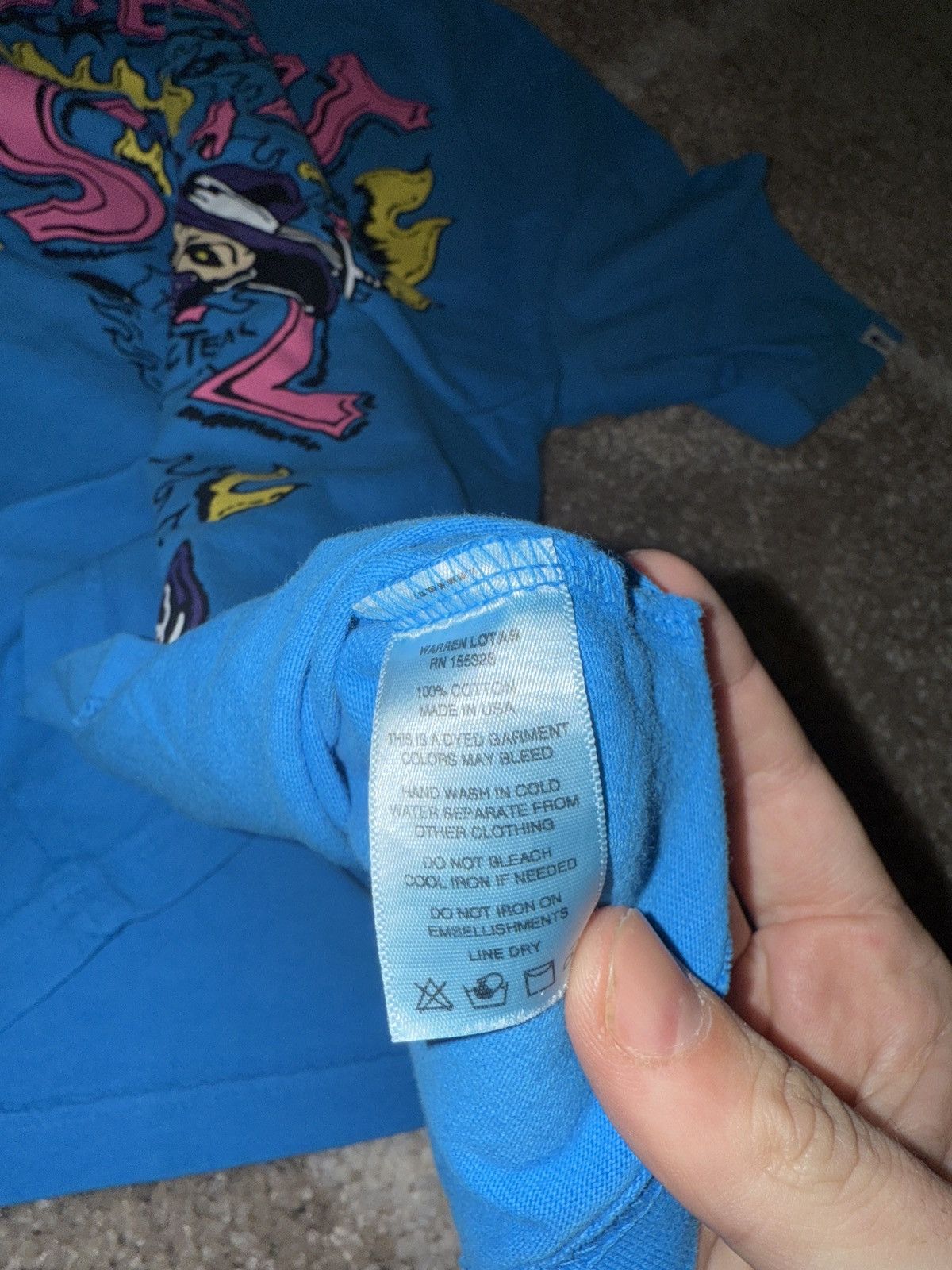 Warren Lotas Warren Lotas Lie Cheat Steal Electric Blue Size US XL / EU 56 / 4 - 5 Thumbnail