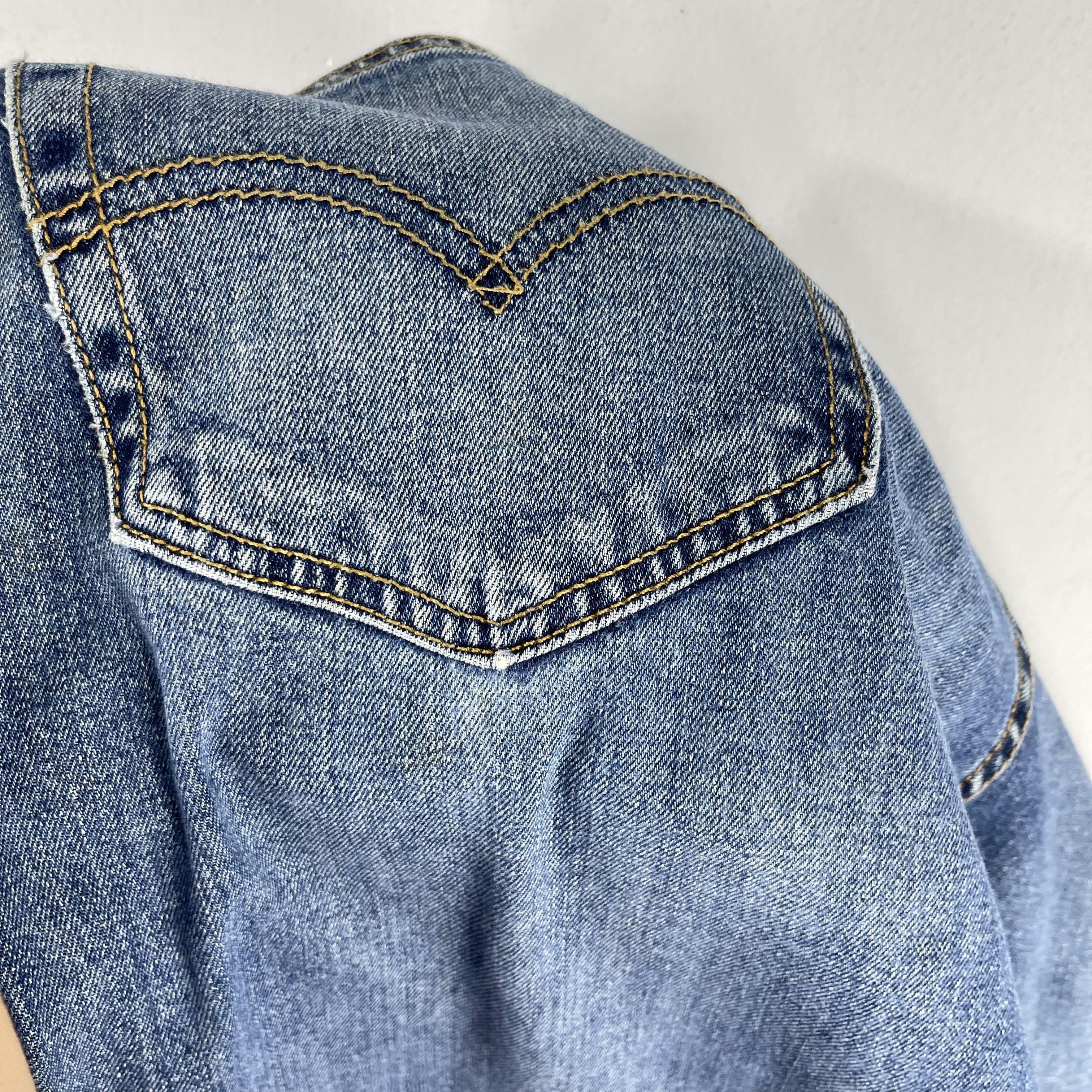 Levi's × Vintage Size 36 Vintage Levis 505 Distressed Reinforced Jeans Size US 36 / EU 52 - 12 Thumbnail