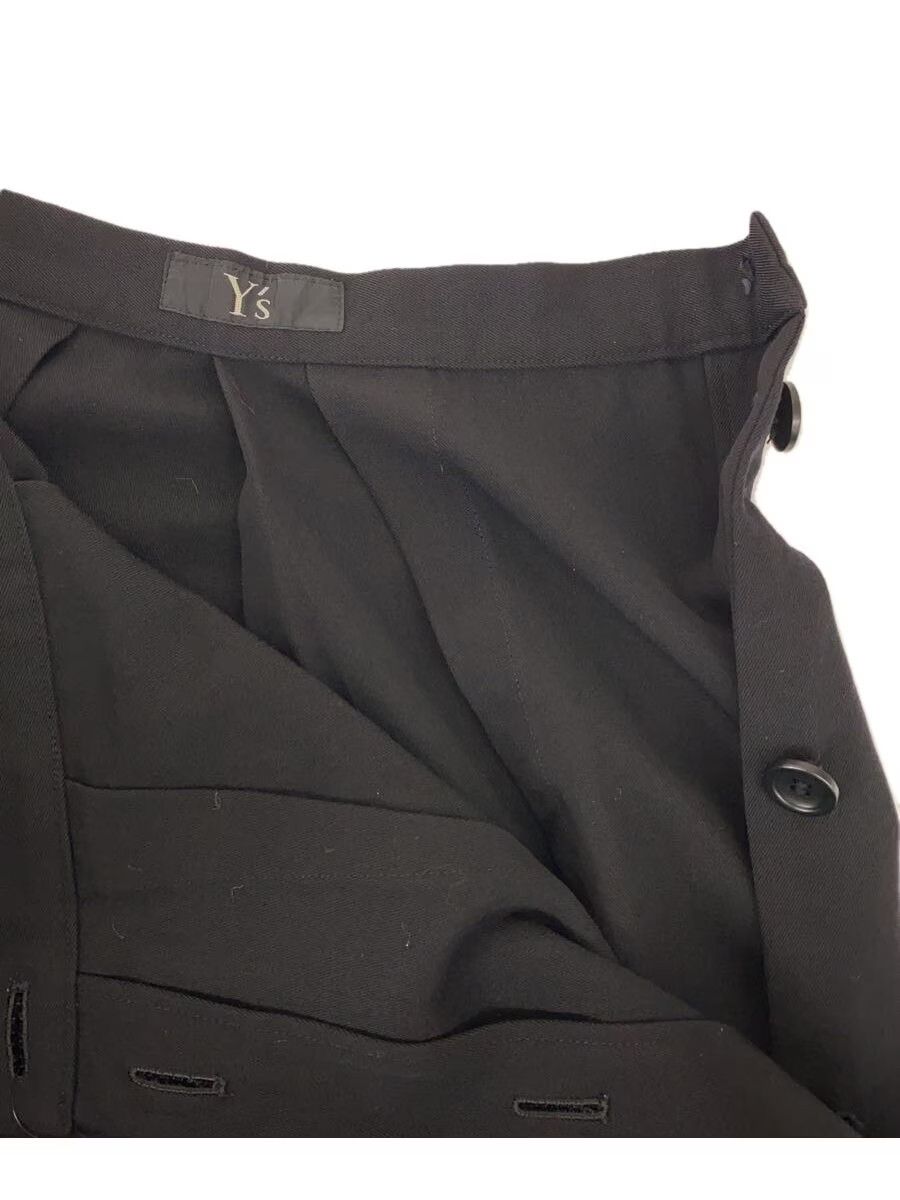 Y's × Yohji Yamamoto 1980s Side Button Wool Skirt Size 25" / US 0 / IT 36 - 3 Thumbnail