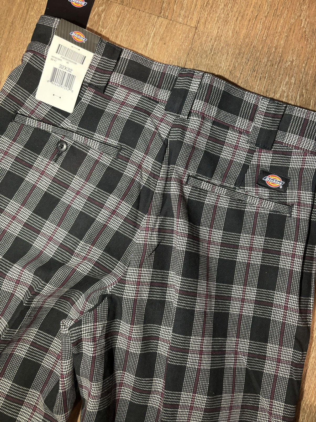 Dickies × Vintage ***FINAL DROP***RARE BNWT DICKIES REGULAR FIT CHECKER 32x32 Size US 32 / EU 48 - 15 Thumbnail