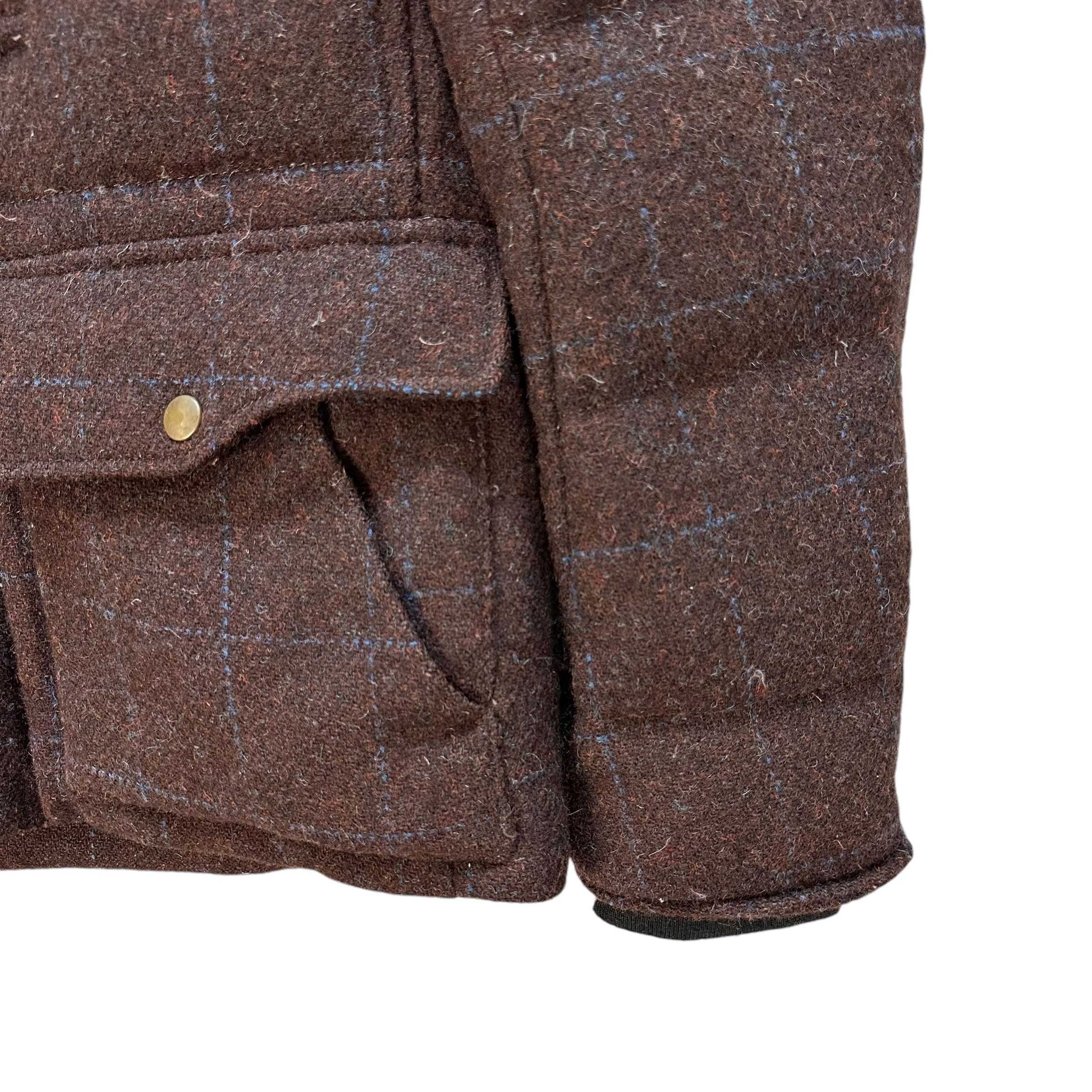 Boycott BOYCOTT X HARRIS TWEED Wool Down Jacket #A57-1305 Size US M / EU 48-50 / 2 - 5 Thumbnail
