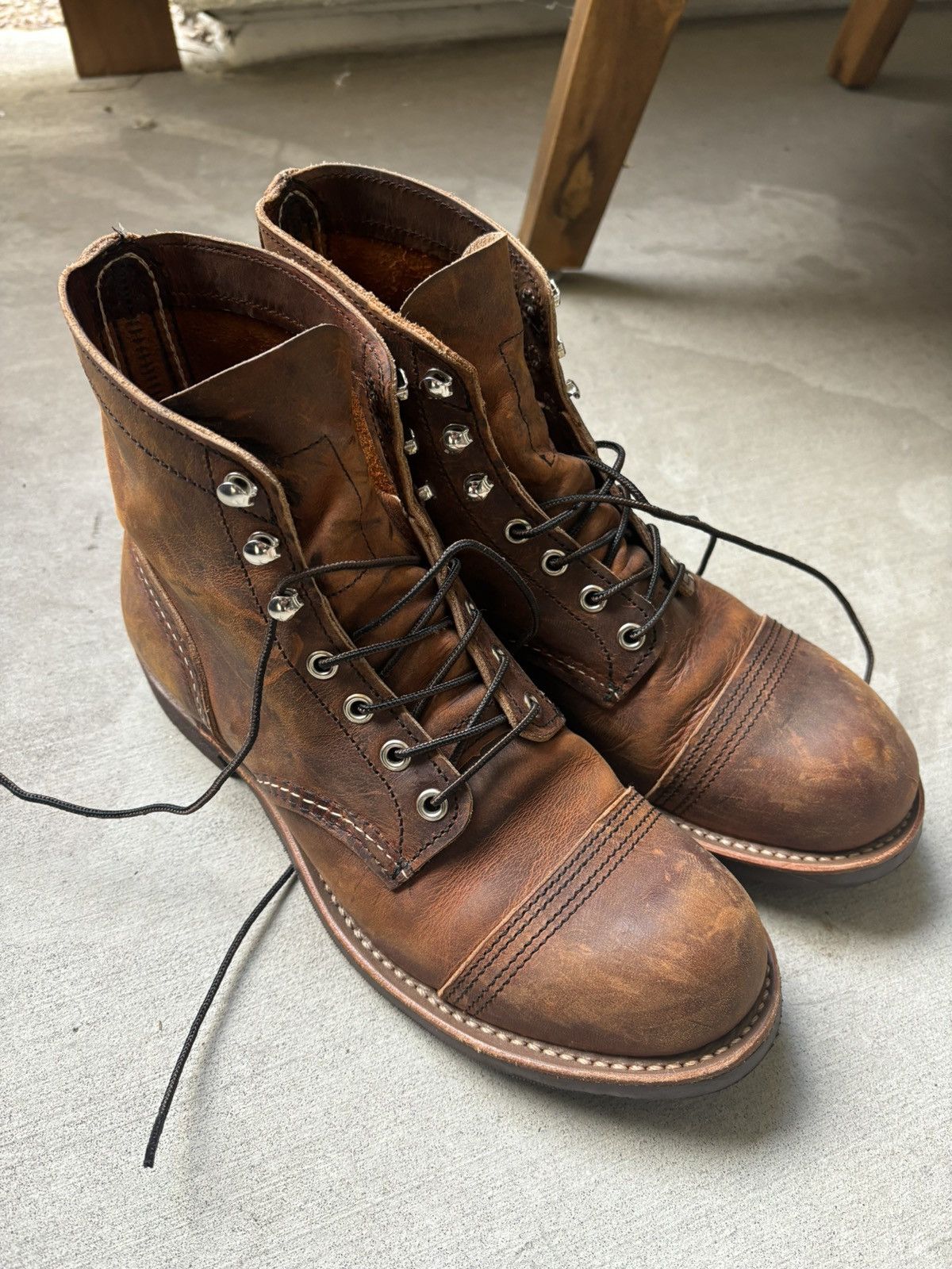 Red Wing Red Wing Iron Ranger 7.5D Copper 8085 | Grailed