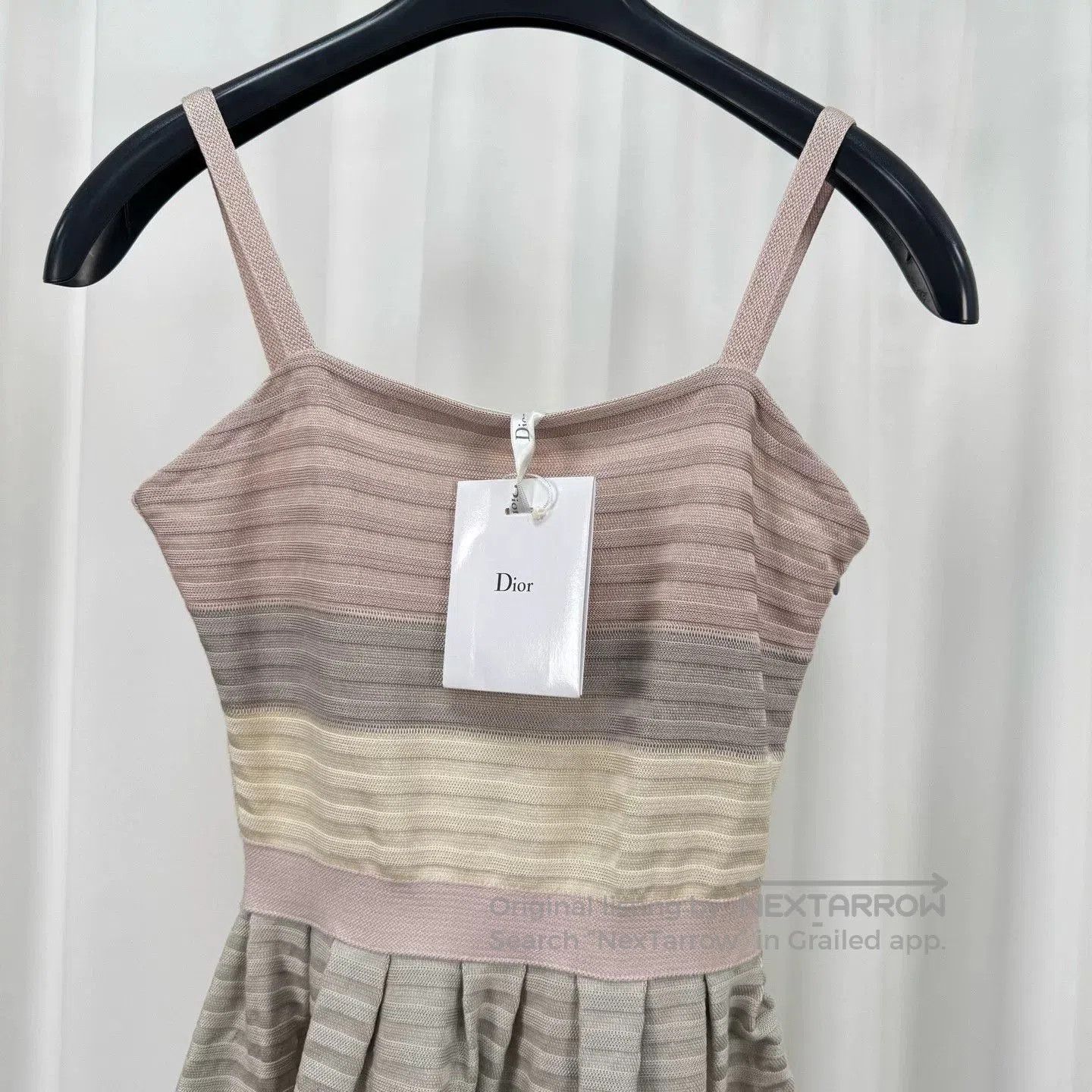 Dior striped color-blocked dress by Dior. Size US S / EU 44-46 / 1 - 3 Thumbnail
