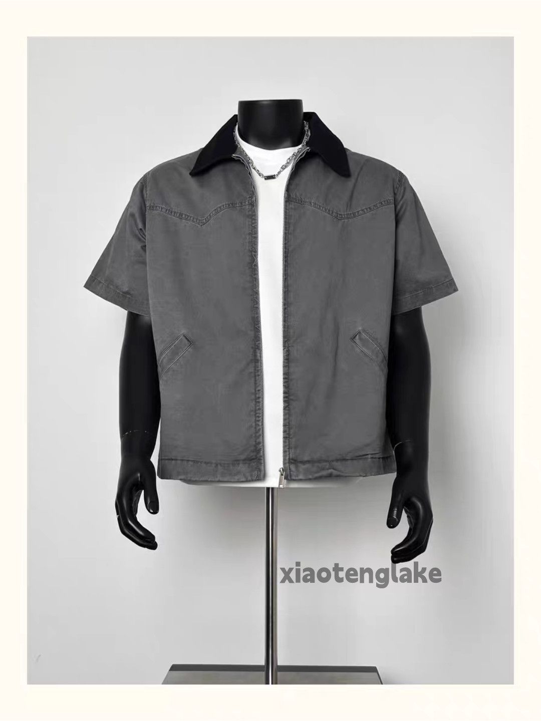 Vintage Utility loose baggy hiphop yuppie workwear shirt Size US L / EU 52-54 / 3 - 2 Thumbnail