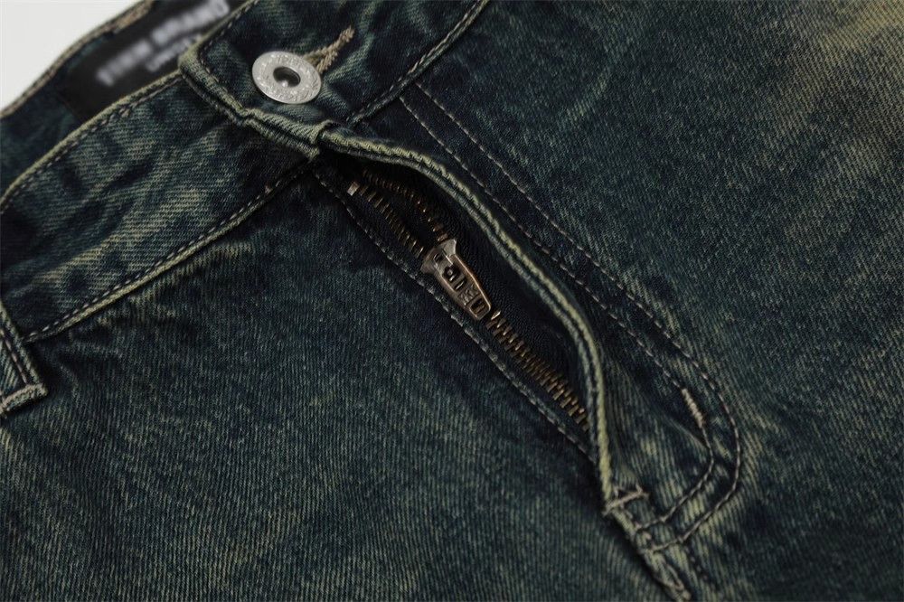 Japanese Brand × Jean Washed men's loose casual flared jeans Size US 32 / EU 48 - 4 Thumbnail