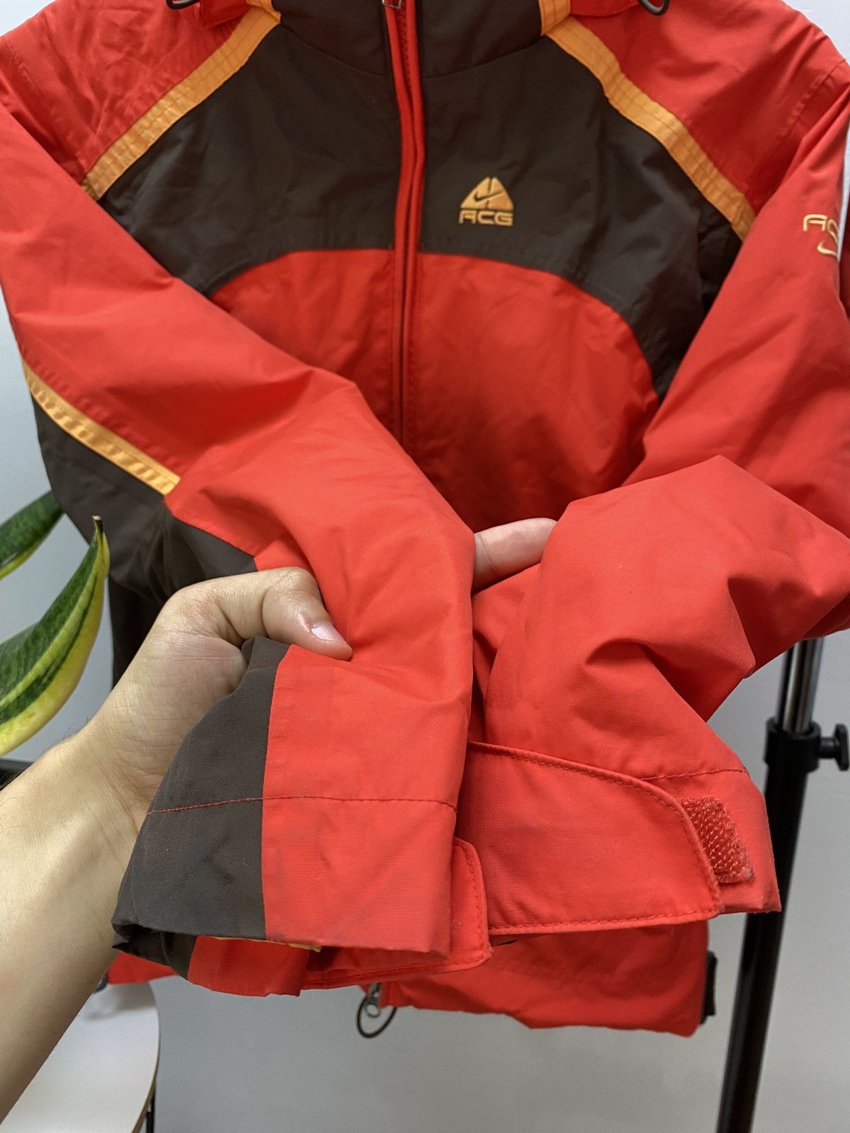 Nike ACG × Vintage Vintage Nike ACG Red Gorpcore Jacket Y2K M Size M / US 6-8 / IT 42-44 - 5 Thumbnail