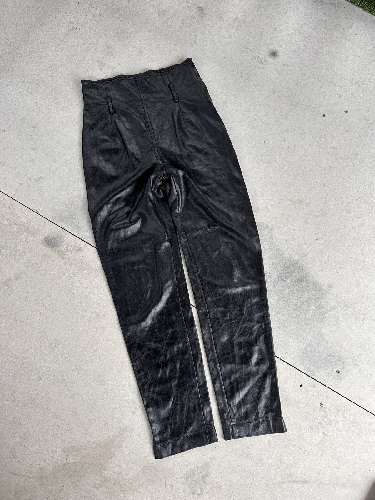 Comme des Garcons × Junya Watanabe × Vintage AD1991 100% Polyurethane Legging Size 27" / US 4 / IT 40 - 1 Thumbnail