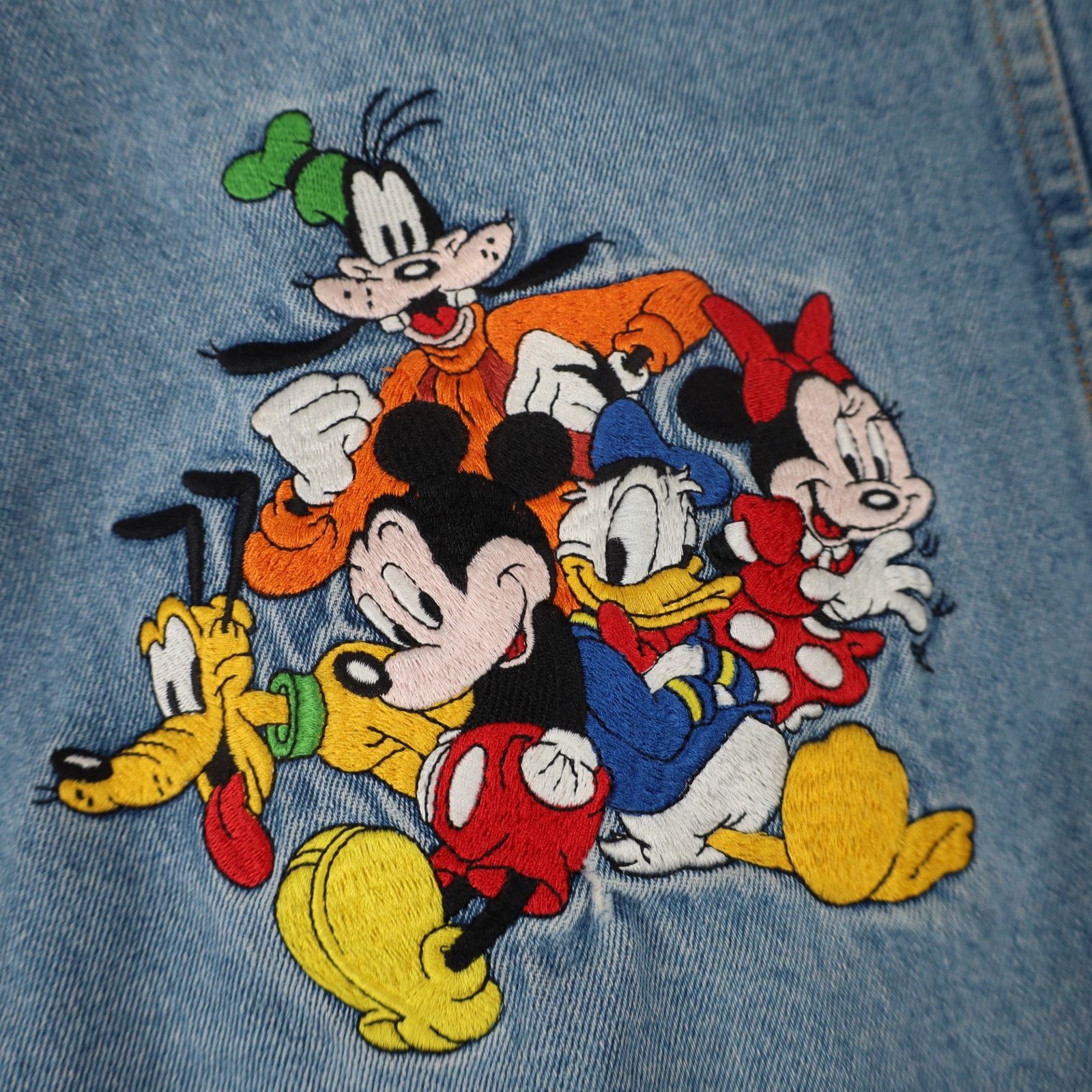 Disney × Vintage Vintage Disney Embroidered Characters Denim Jacket Size US M / EU 48-50 / 2 - 10 Thumbnail