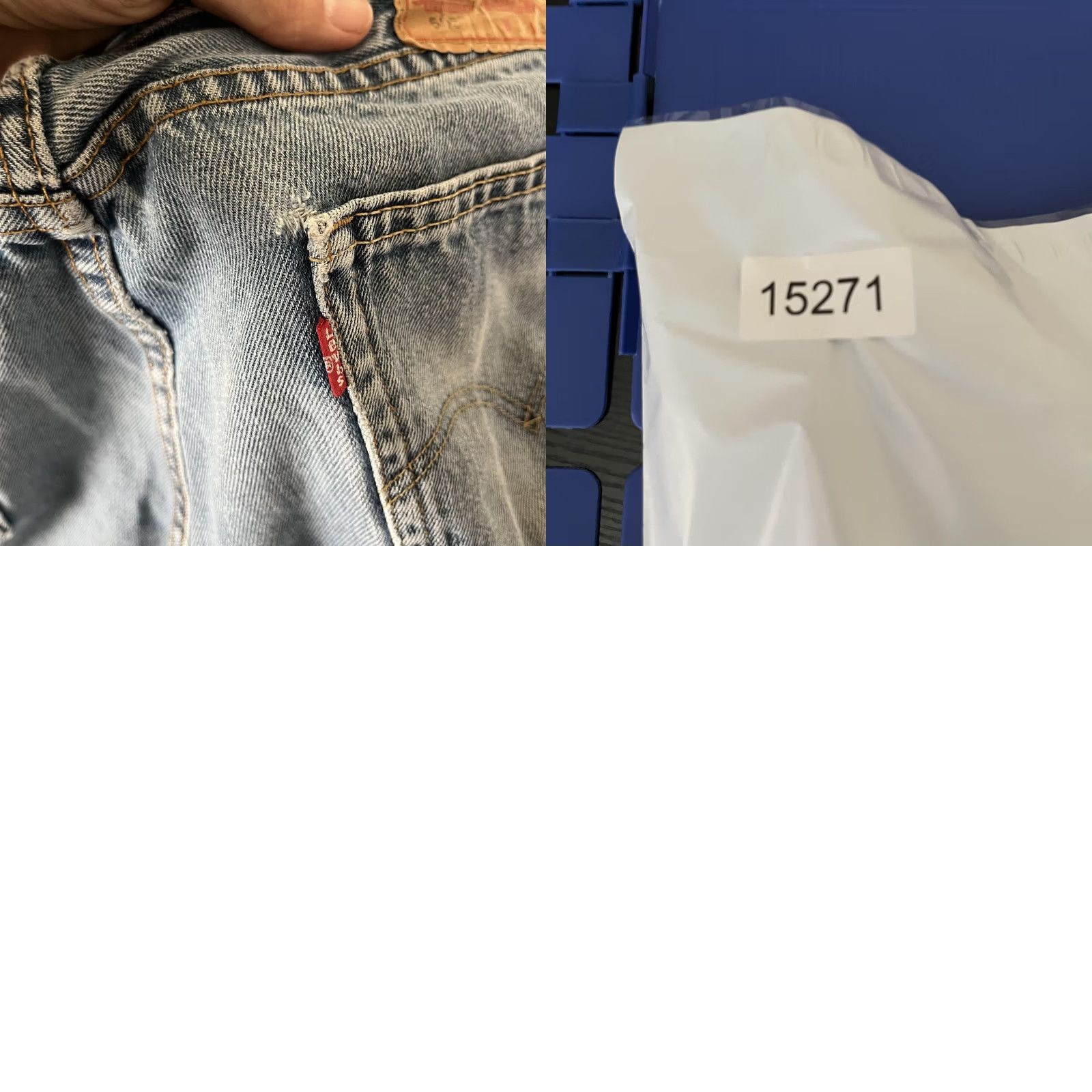 Levi's Vintage Levi's 505 Jeans Mens 34x36 Blue Regular Straight Denim Medium Wash Y2K Size US 34 / EU 50 - 8 Thumbnail