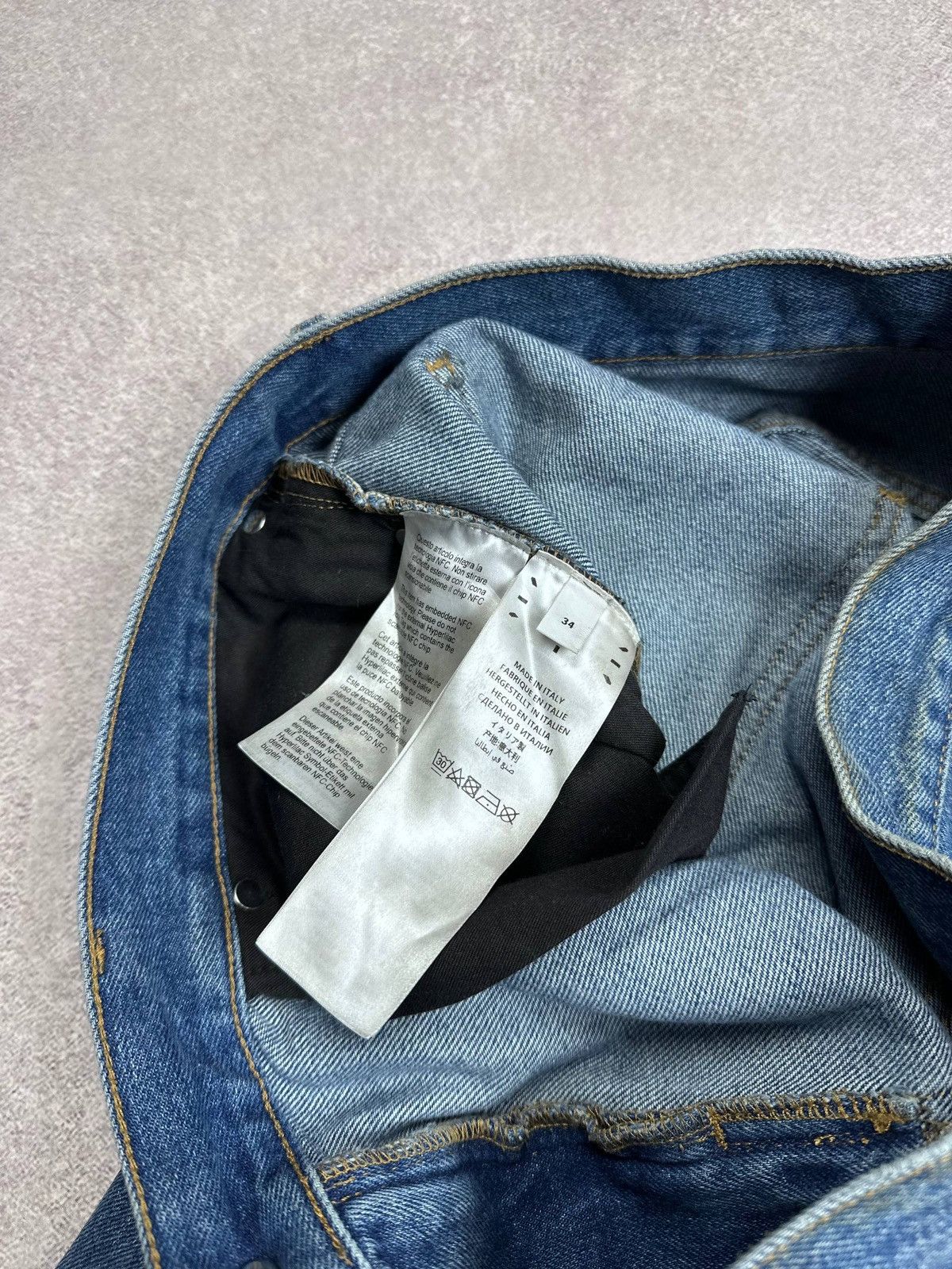 Alexander McQueen Alexander McQueen Genesis by MCQ Baggy Jeans 34 Size US 34 / EU 50 - 8 Thumbnail