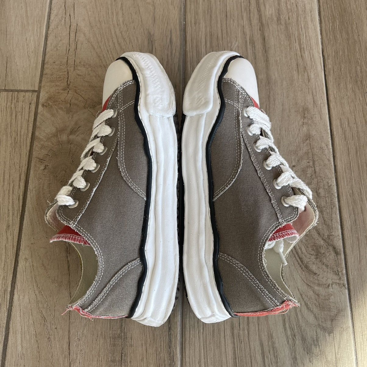 Maison MIHARA YASUHIRO × Nigel Cabourn FW19 Peterson OG Sole Canvas Low-Top Sneaker Size US 11 / EU 44 - 6 Thumbnail