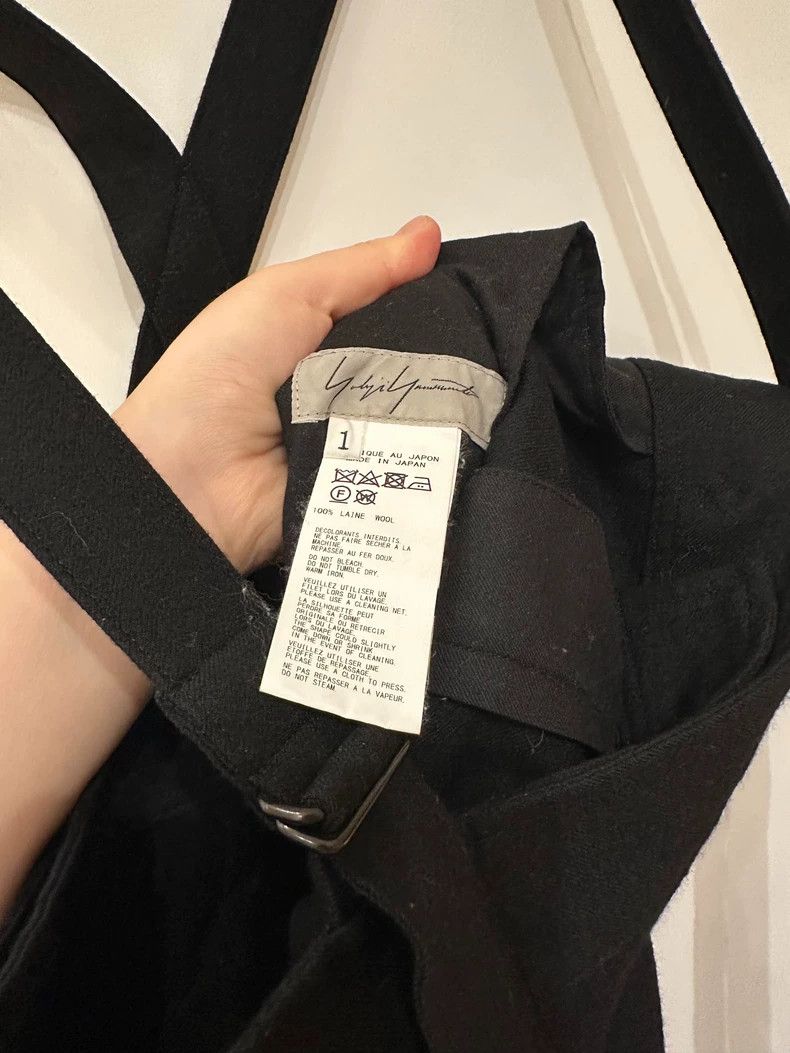 Yohji Yamamoto Yohji Yamamoto size 1 Wool suspenders pants 2506-Nextarrow Size US 28 / EU 44 - 7 Thumbnail