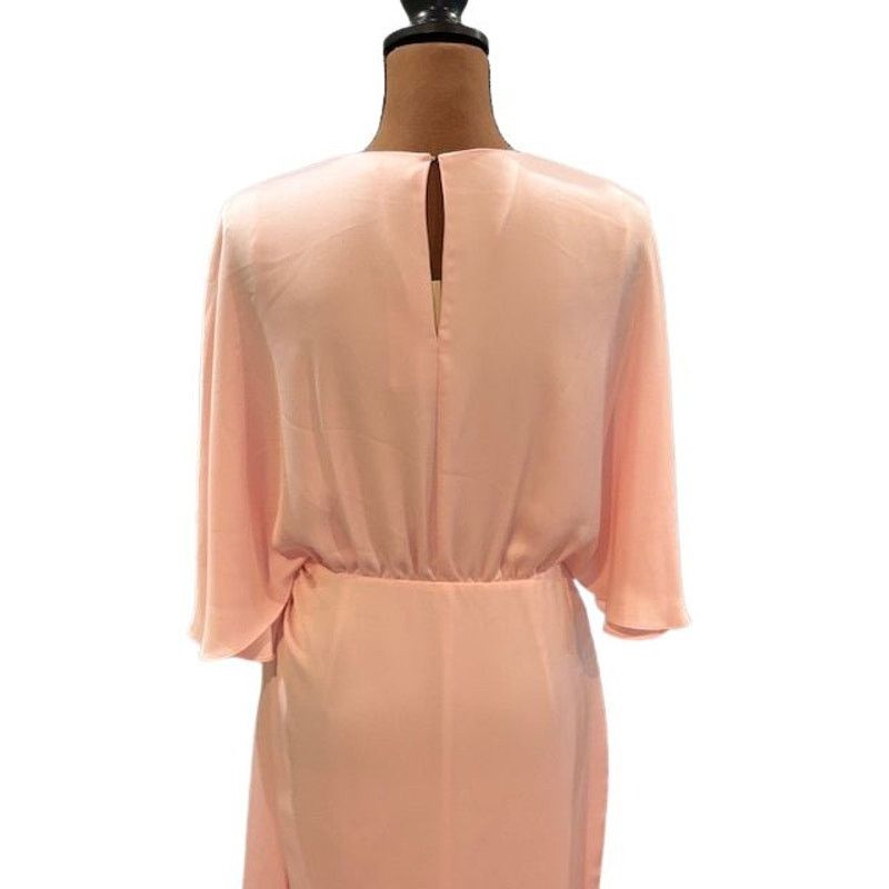 Ramy Brook Ramy Brook “Alexis” Faux Wrap Mini Dress in Candy Pink NWT Size S / US 4 / IT 40 - 5 Thumbnail