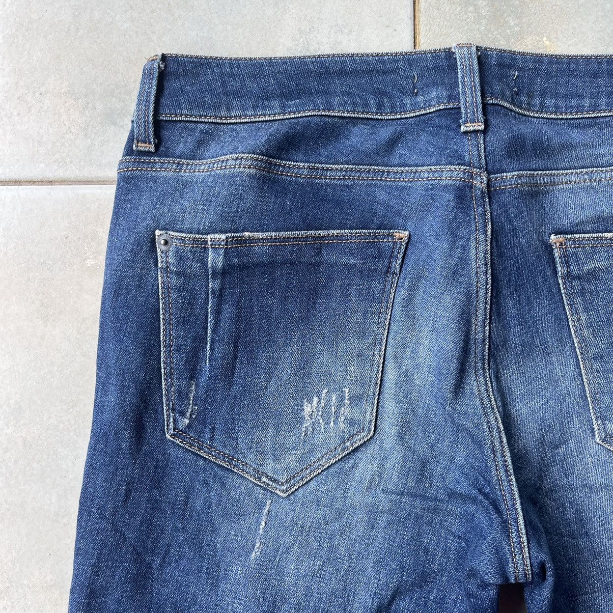 Zara Zara Denim Distressed Ankle Cut Jeans Size US 32 / EU 48 - 10 Thumbnail